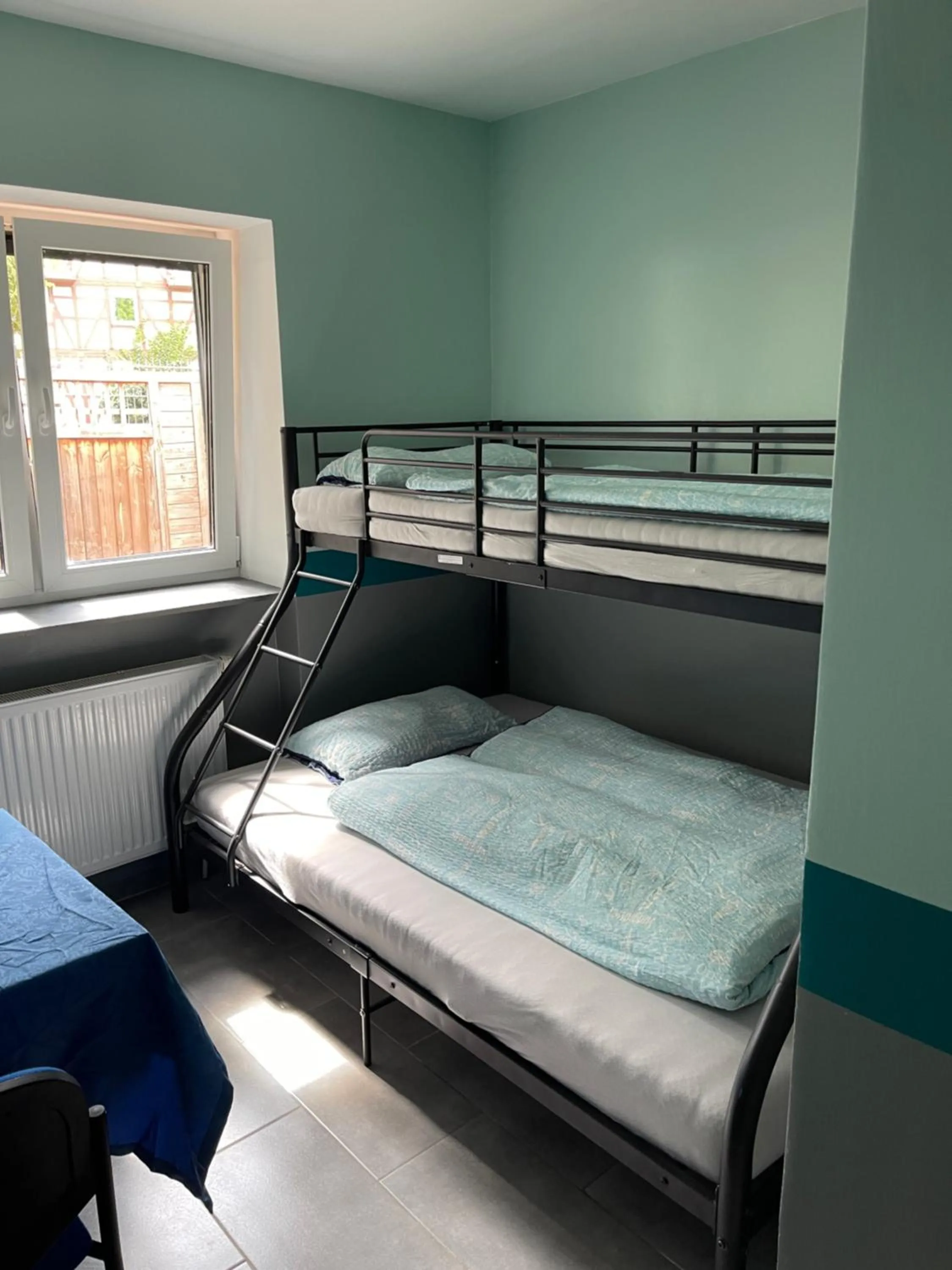 Bed in Pension Waldau