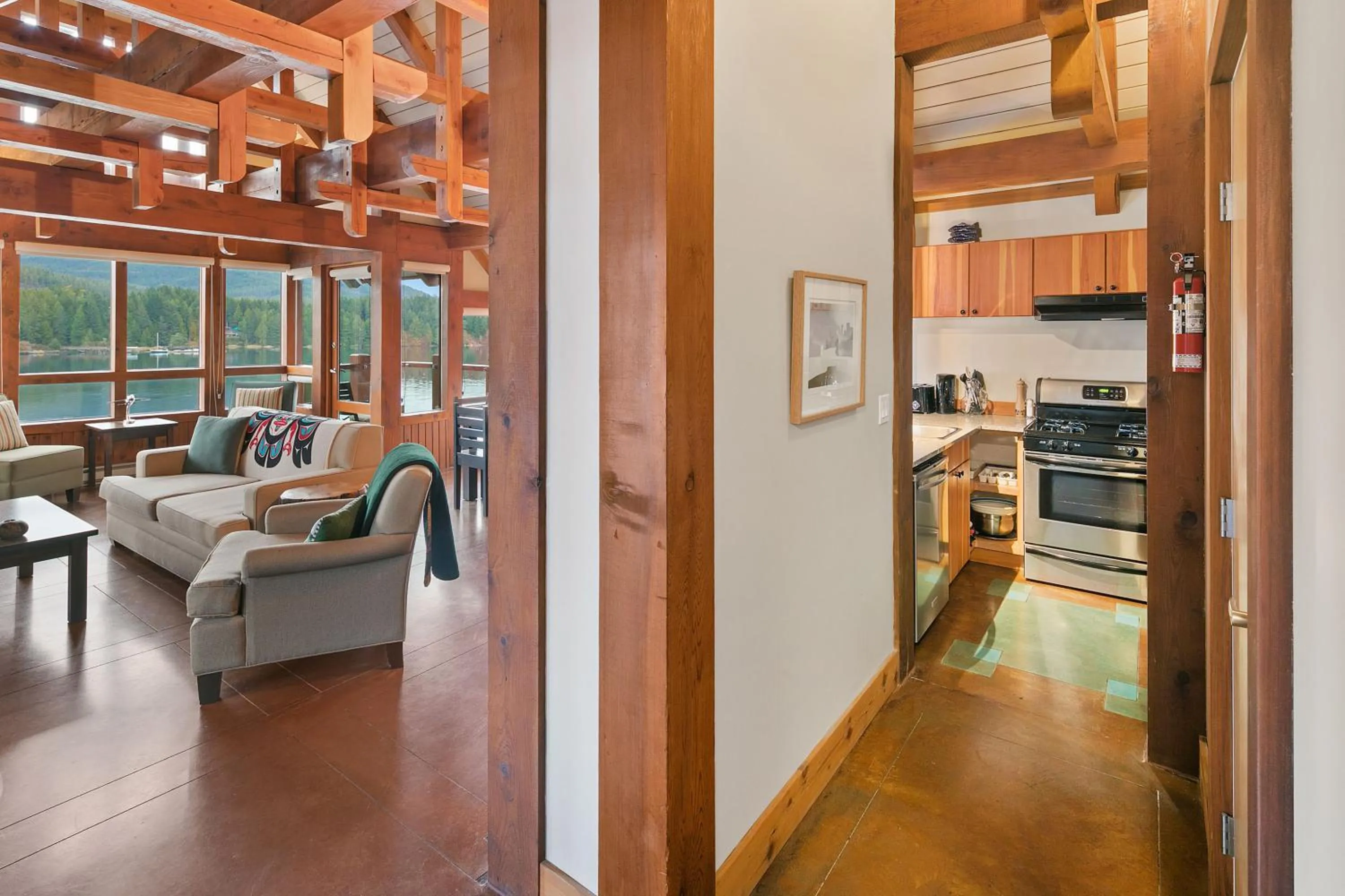 Living room in Black Rock Landing