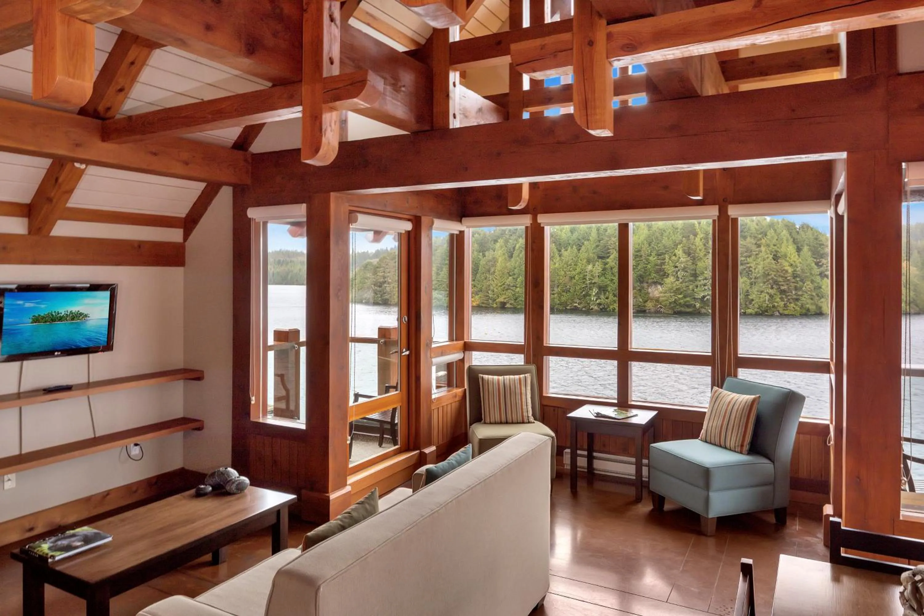 Living room in Black Rock Landing