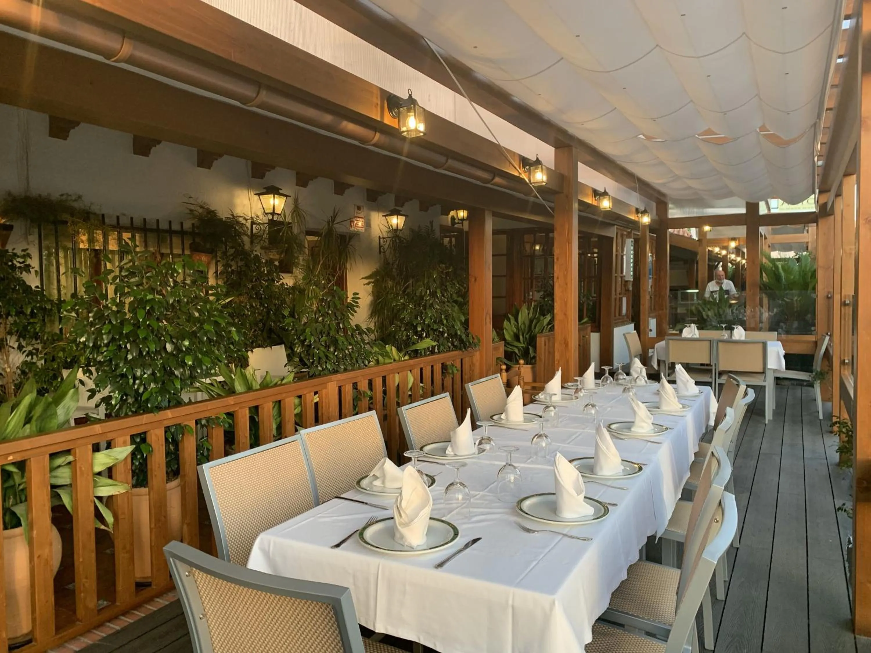 Patio in Hotel Antonio Conil