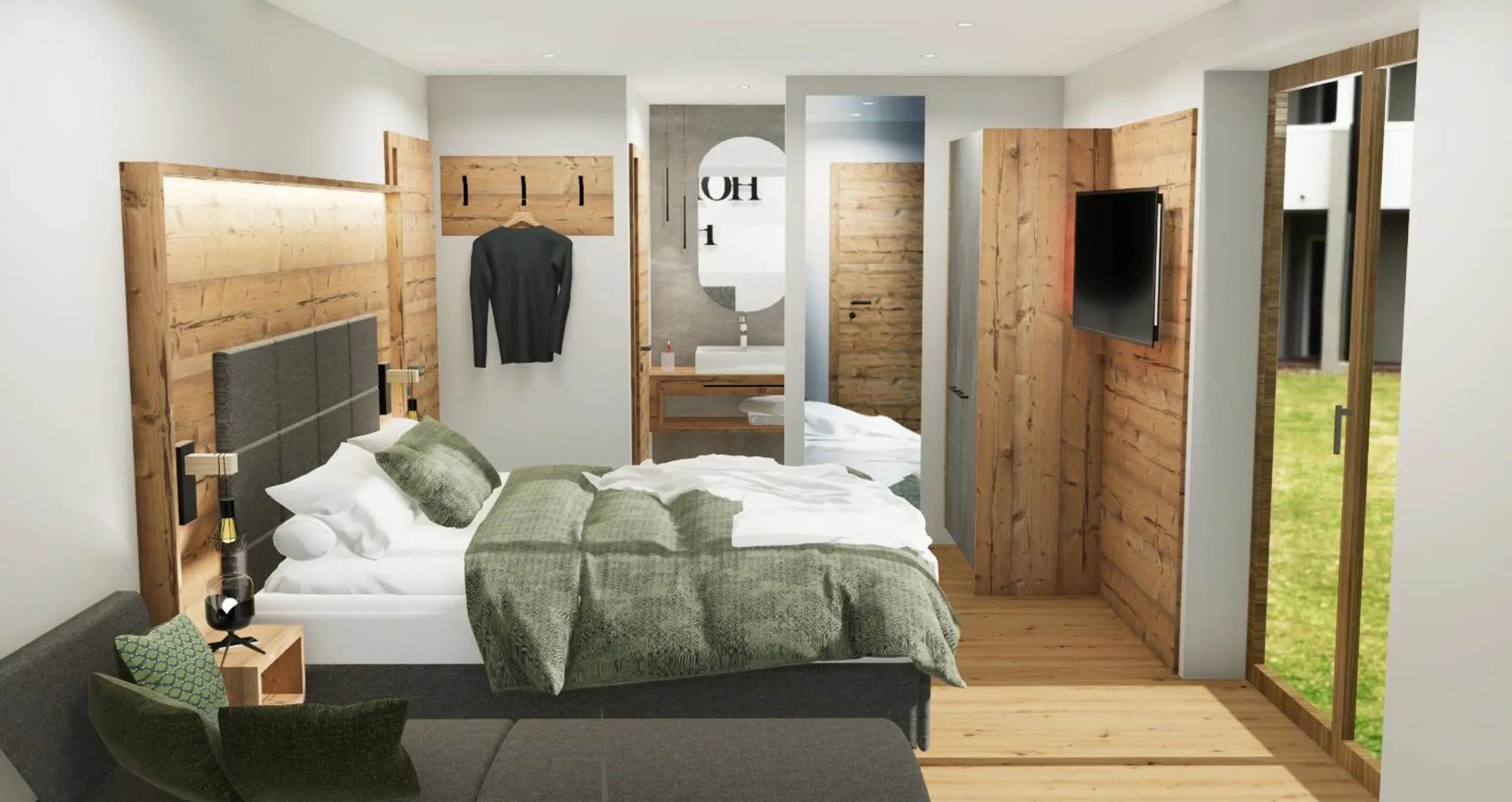 Property building, Bed in Apart Hotel Alpenhof Werfenweng