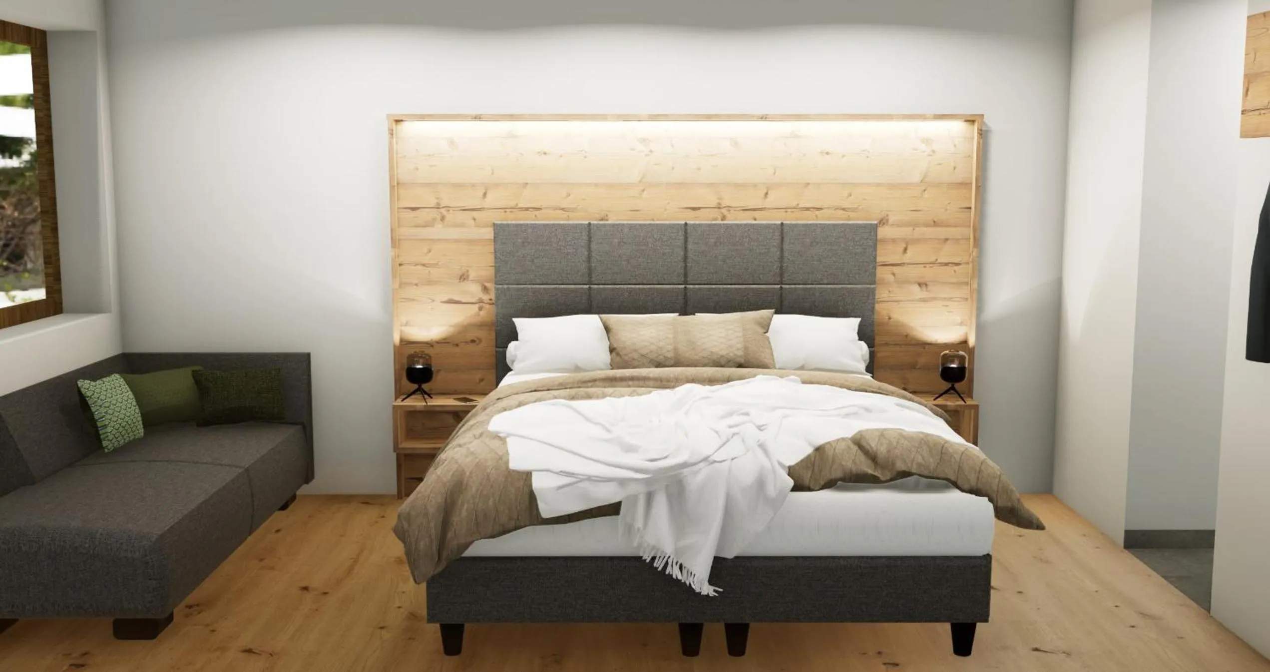Property building, Bed in Apart Hotel Alpenhof Werfenweng