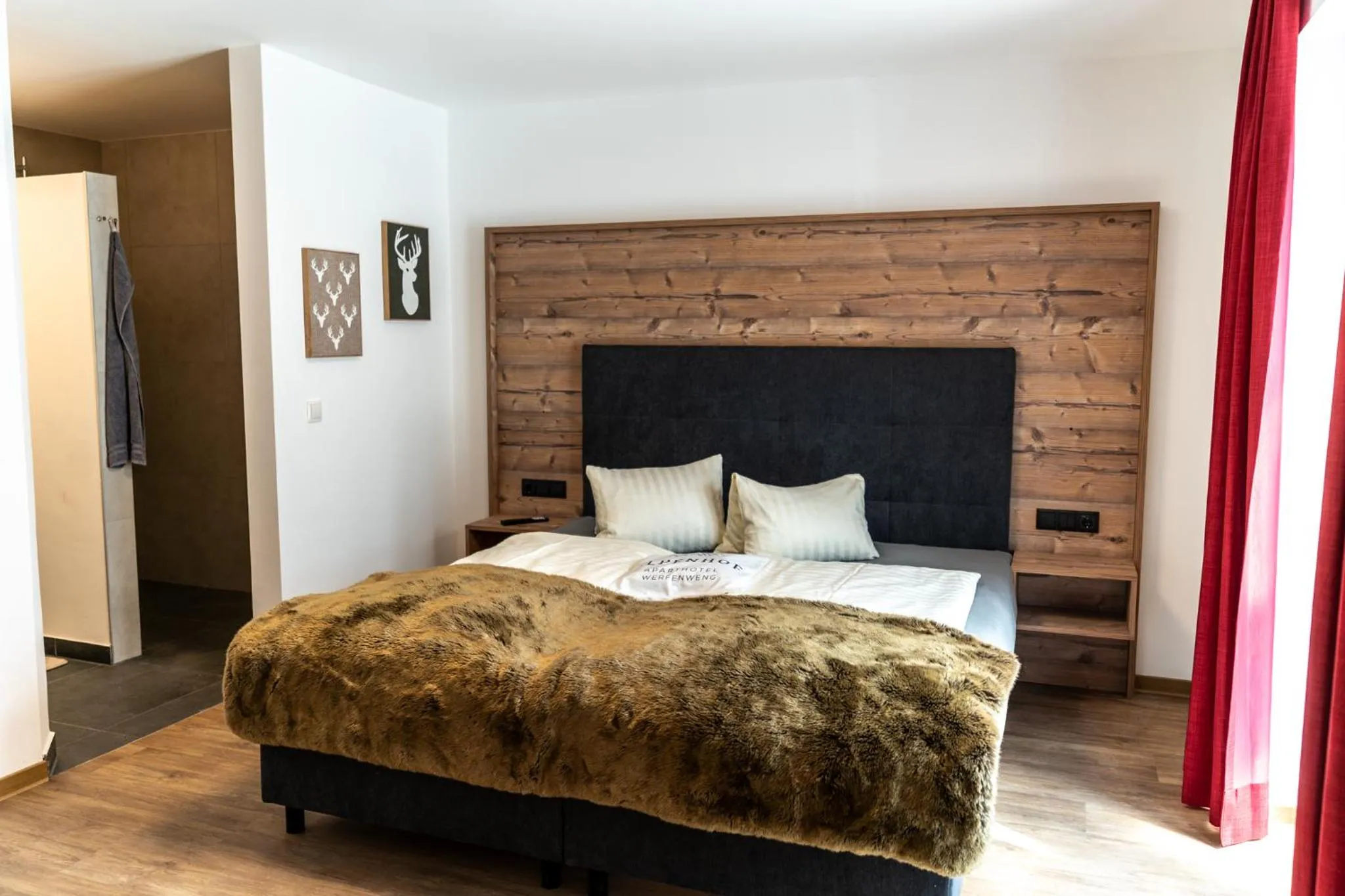 Bed in Apart Hotel Alpenhof Werfenweng