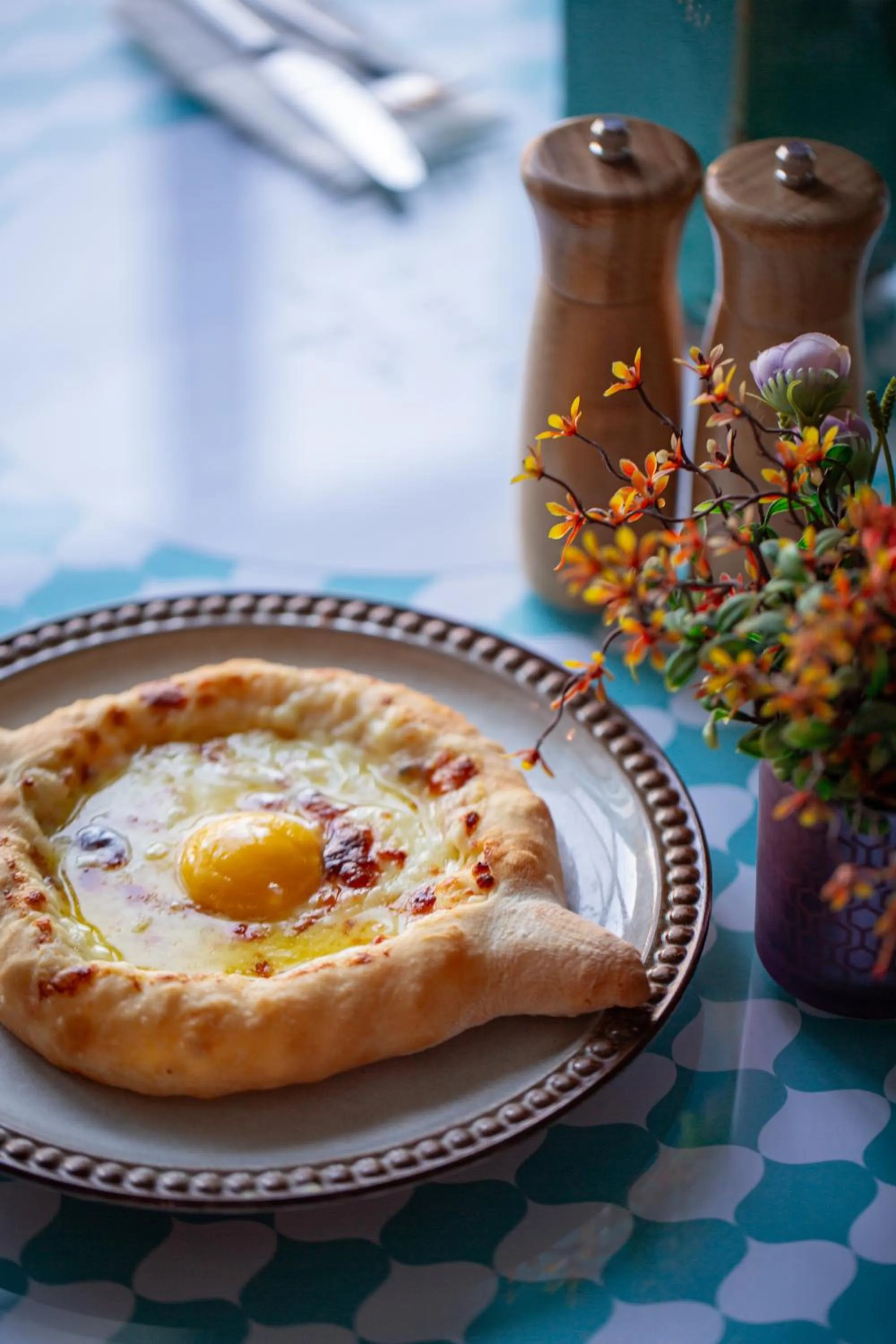 Food in River Side Hotel Tbilisi