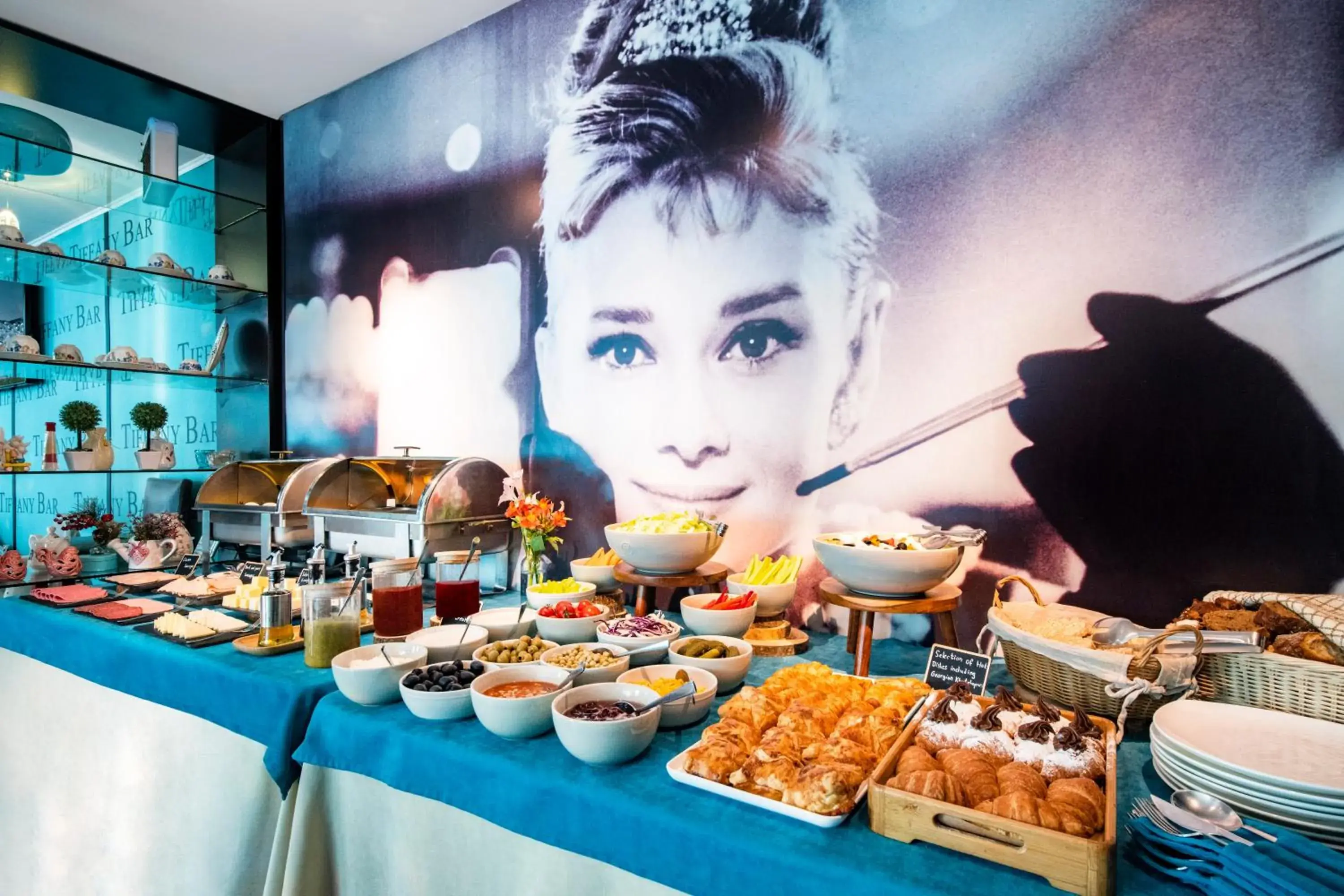 Buffet breakfast in River Side Hotel Tbilisi Buffet breakfast in River Side Hotel Tbilisi