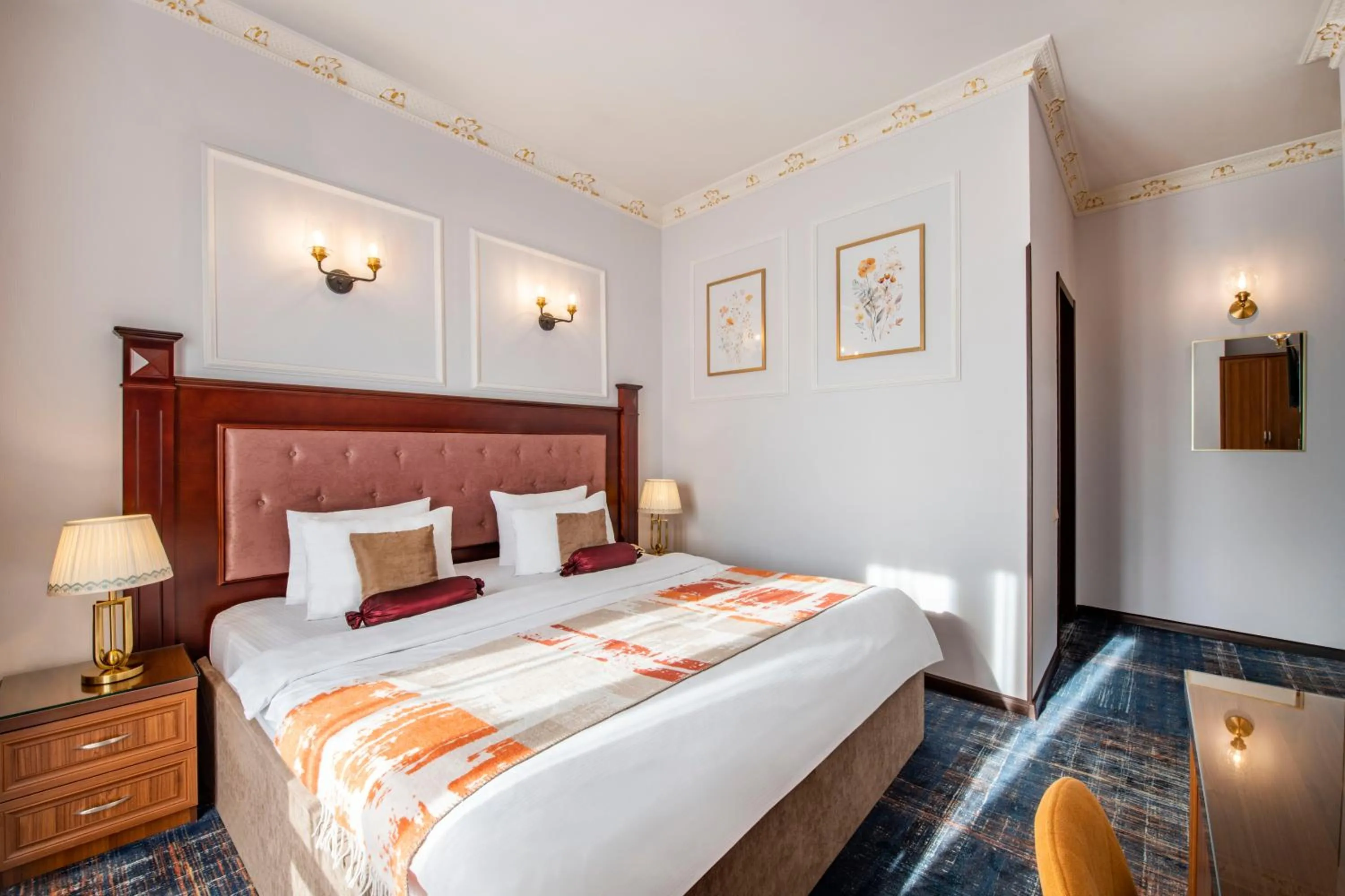 Bedroom, Bed in River Side Hotel Tbilisi