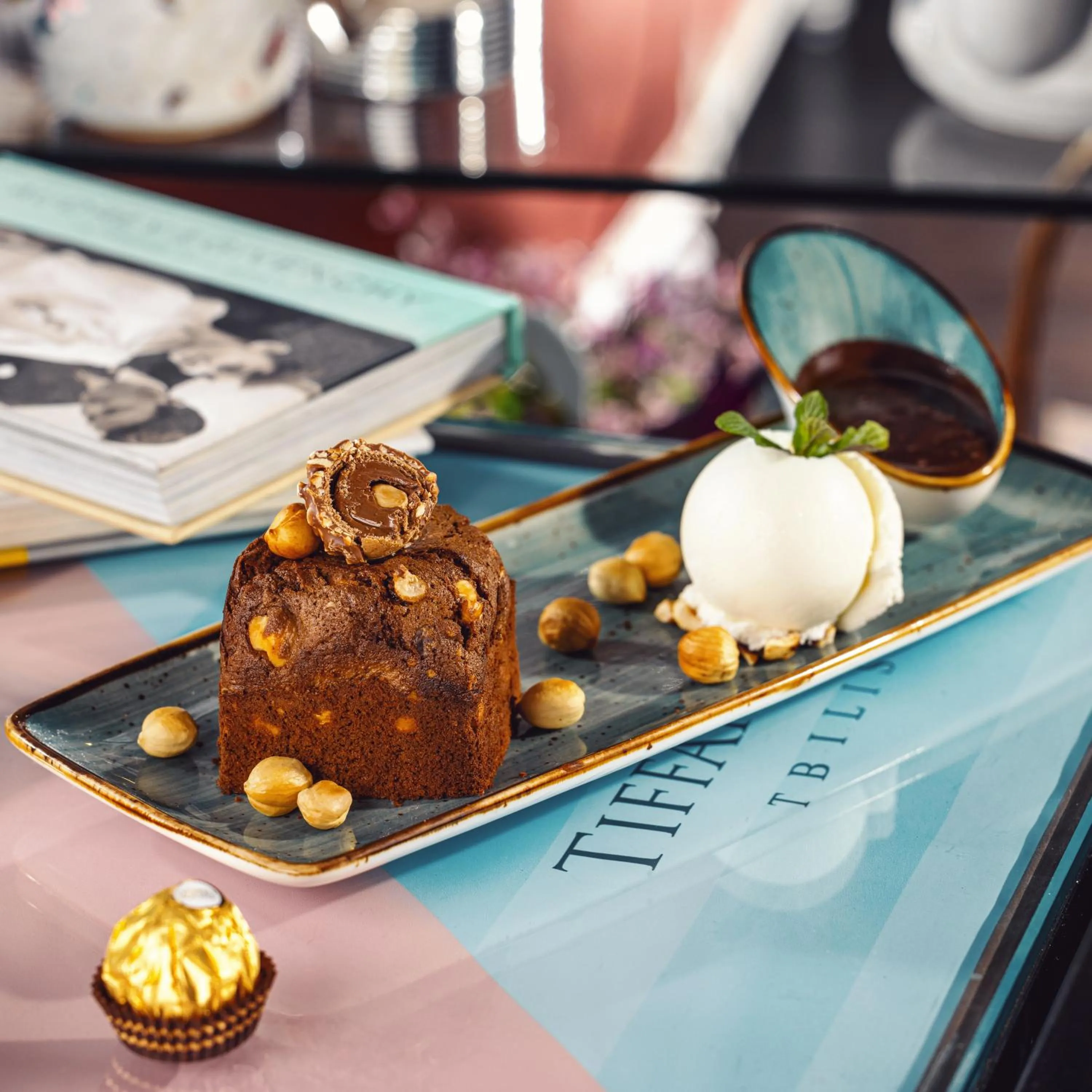 Food and drinks in River Side Hotel Tbilisi