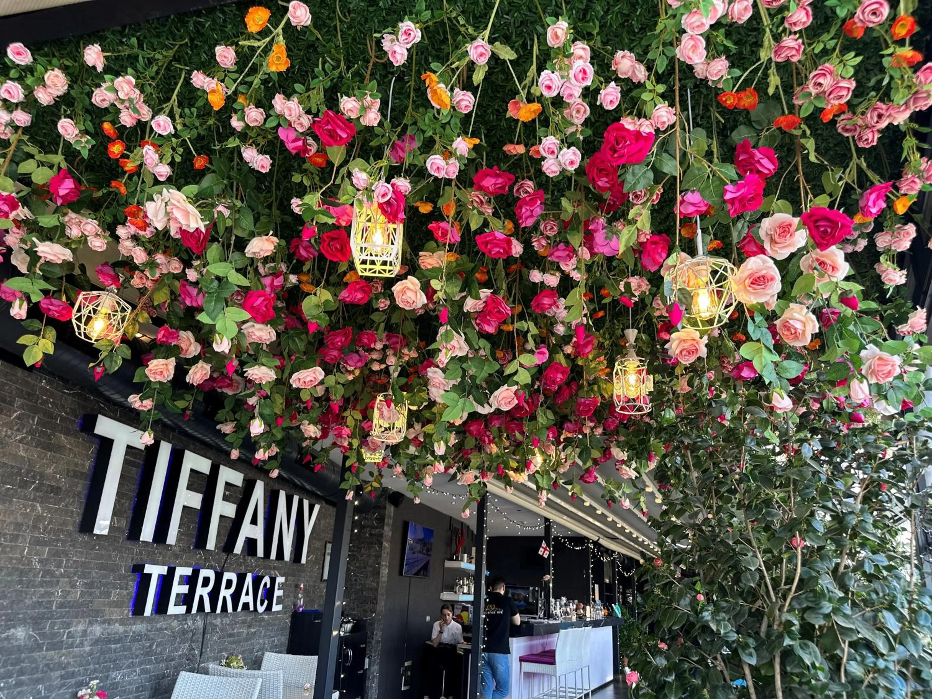 Balcony/Terrace in River Side Hotel Tbilisi