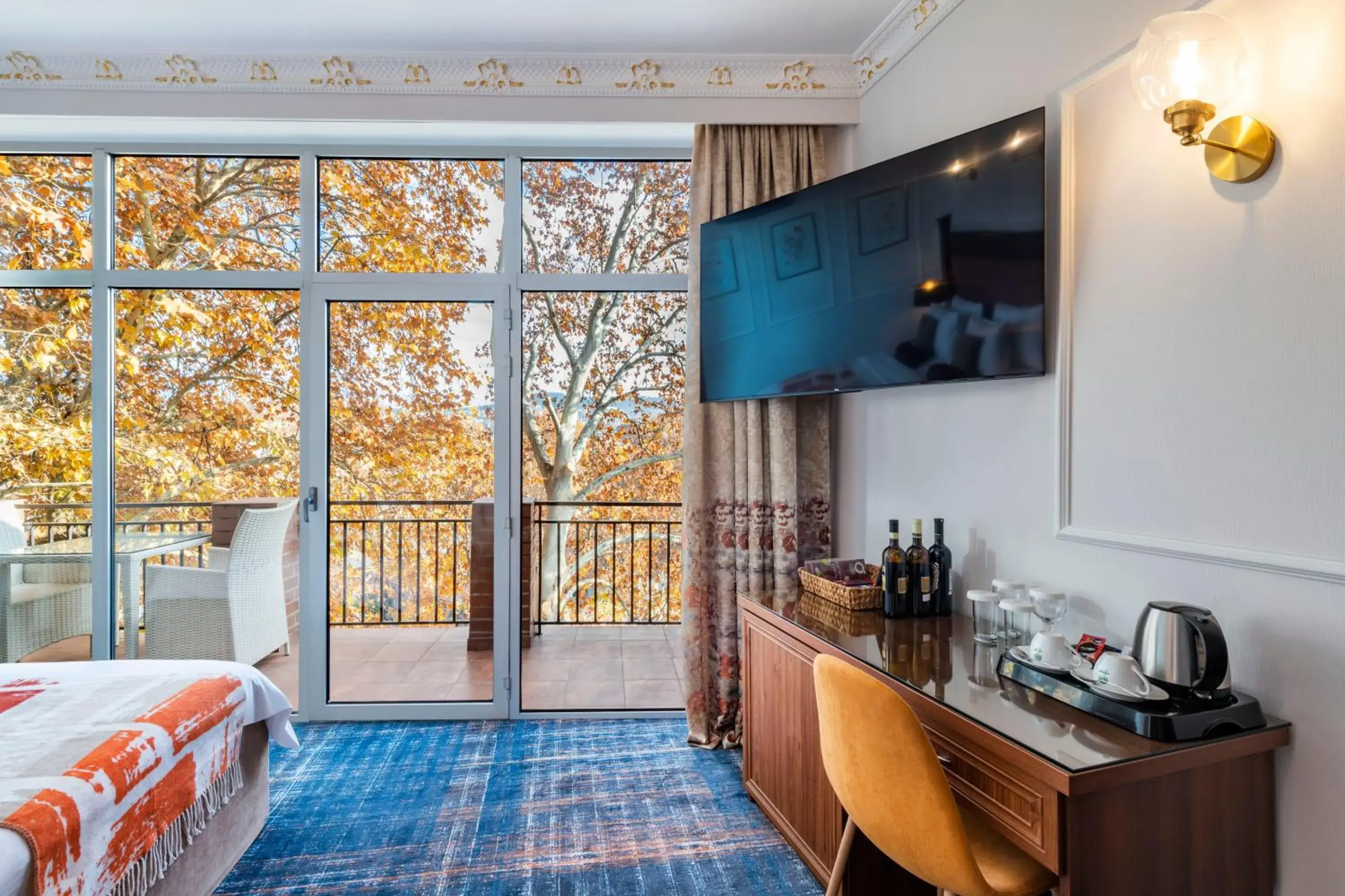 Bedroom, Bed in River Side Hotel Tbilisi Bedroom, Bed in River Side Hotel Tbilisi