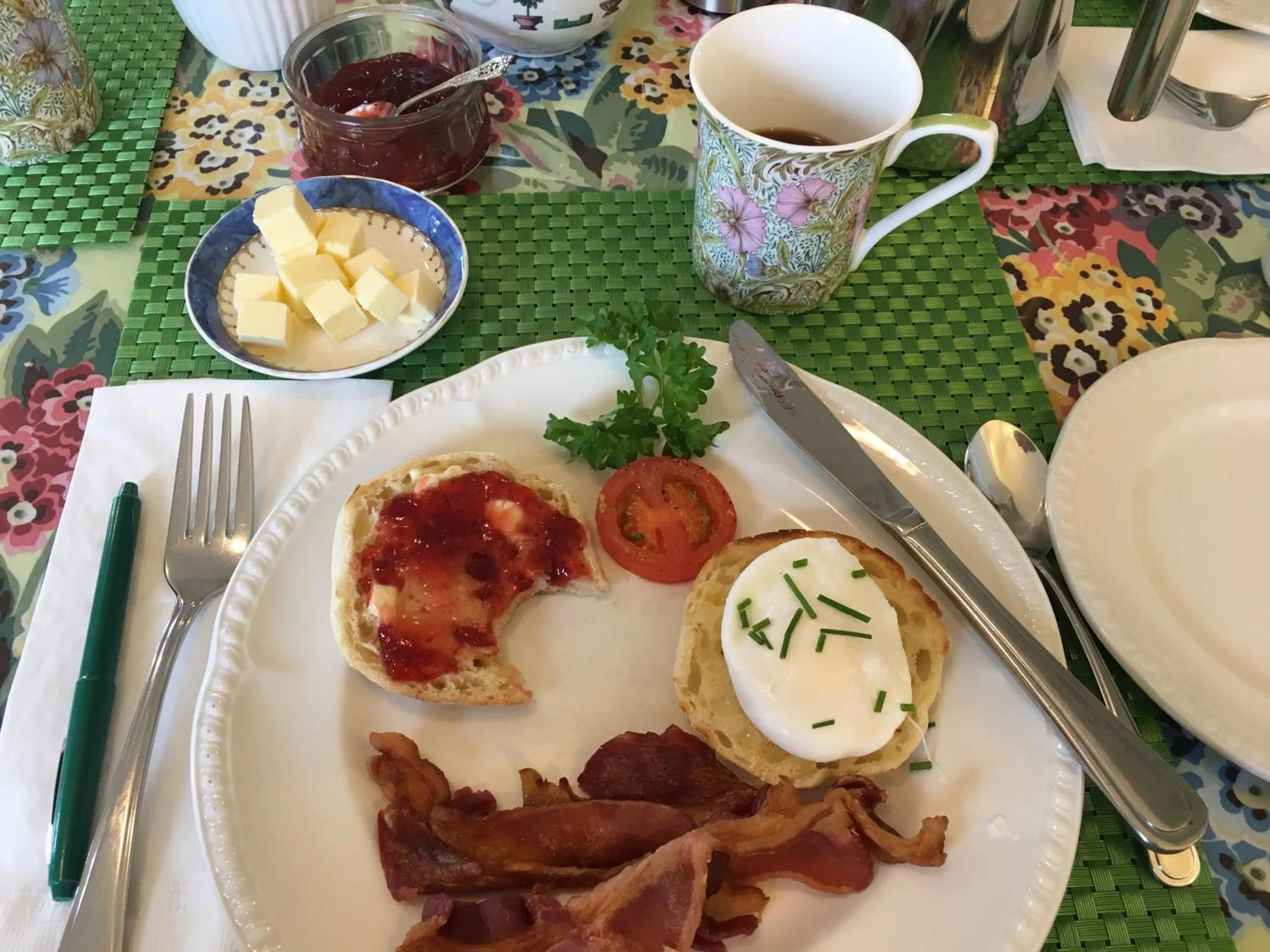 Breakfast in Bayview Pines Country Inn B&B