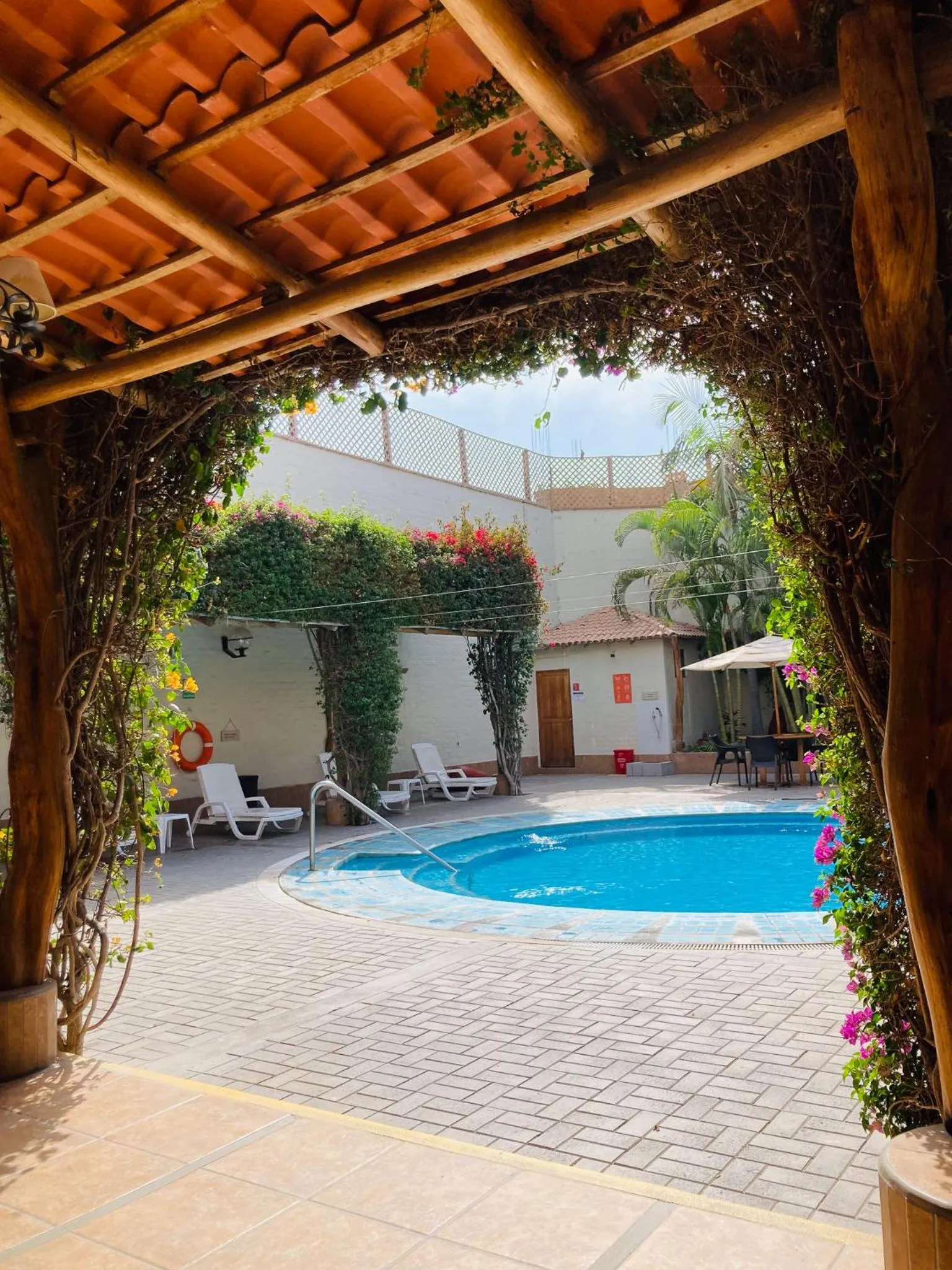 Swimming pool in Casa Andina Standard Nasca