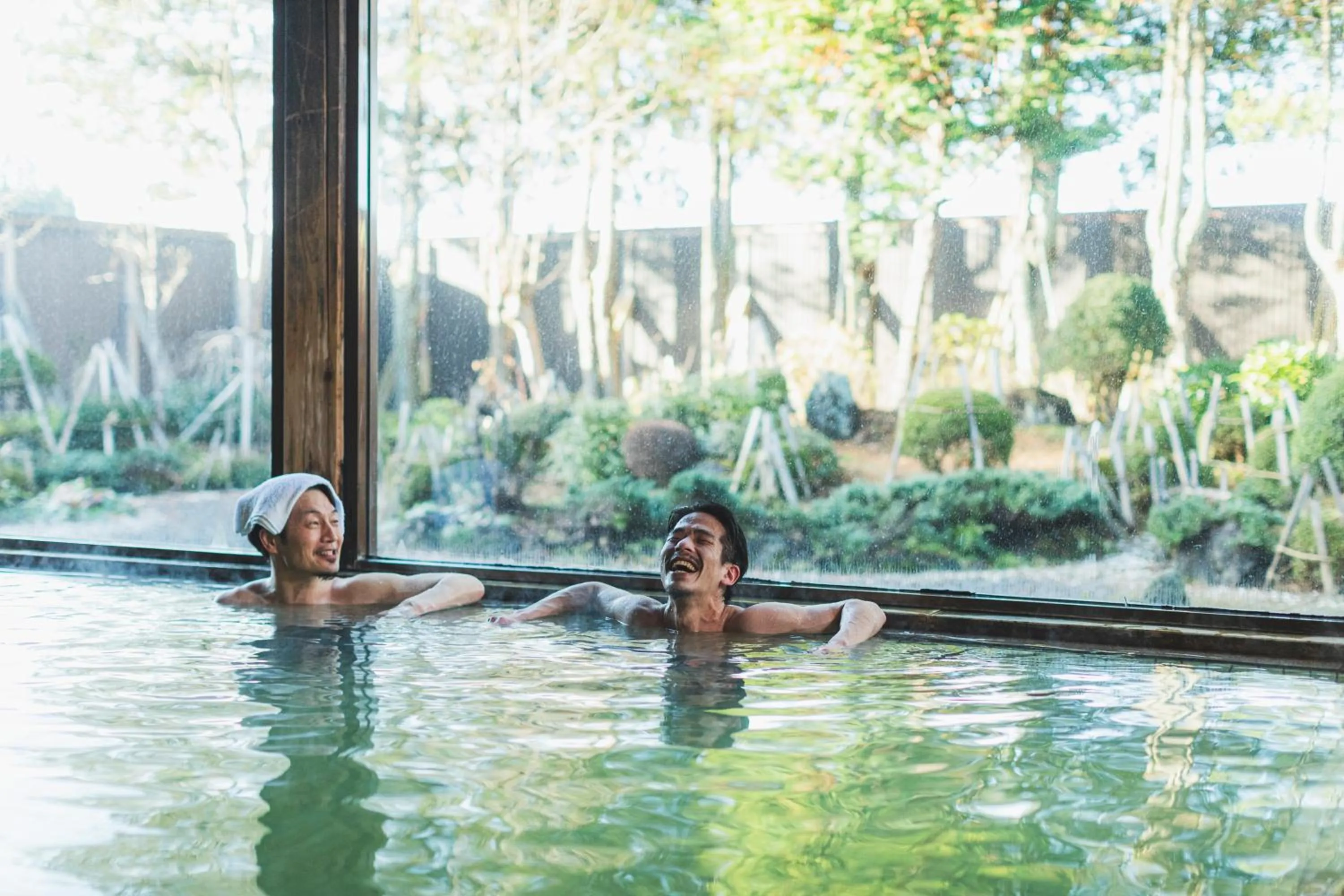 People in Onsen Yupopo
