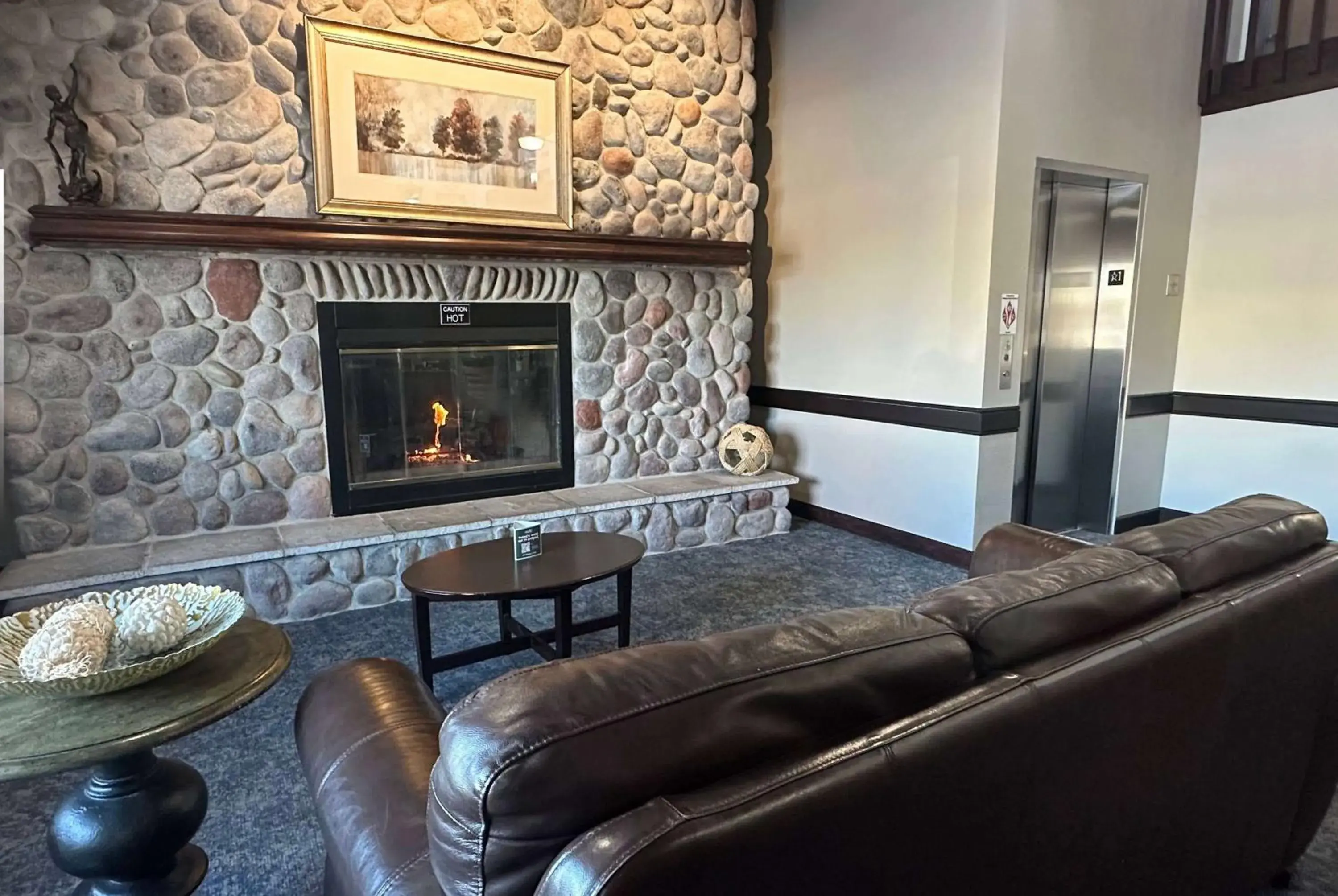 Lobby or reception in AmericInn by Wyndham Menominee Lobby or reception in AmericInn by Wyndham Menominee