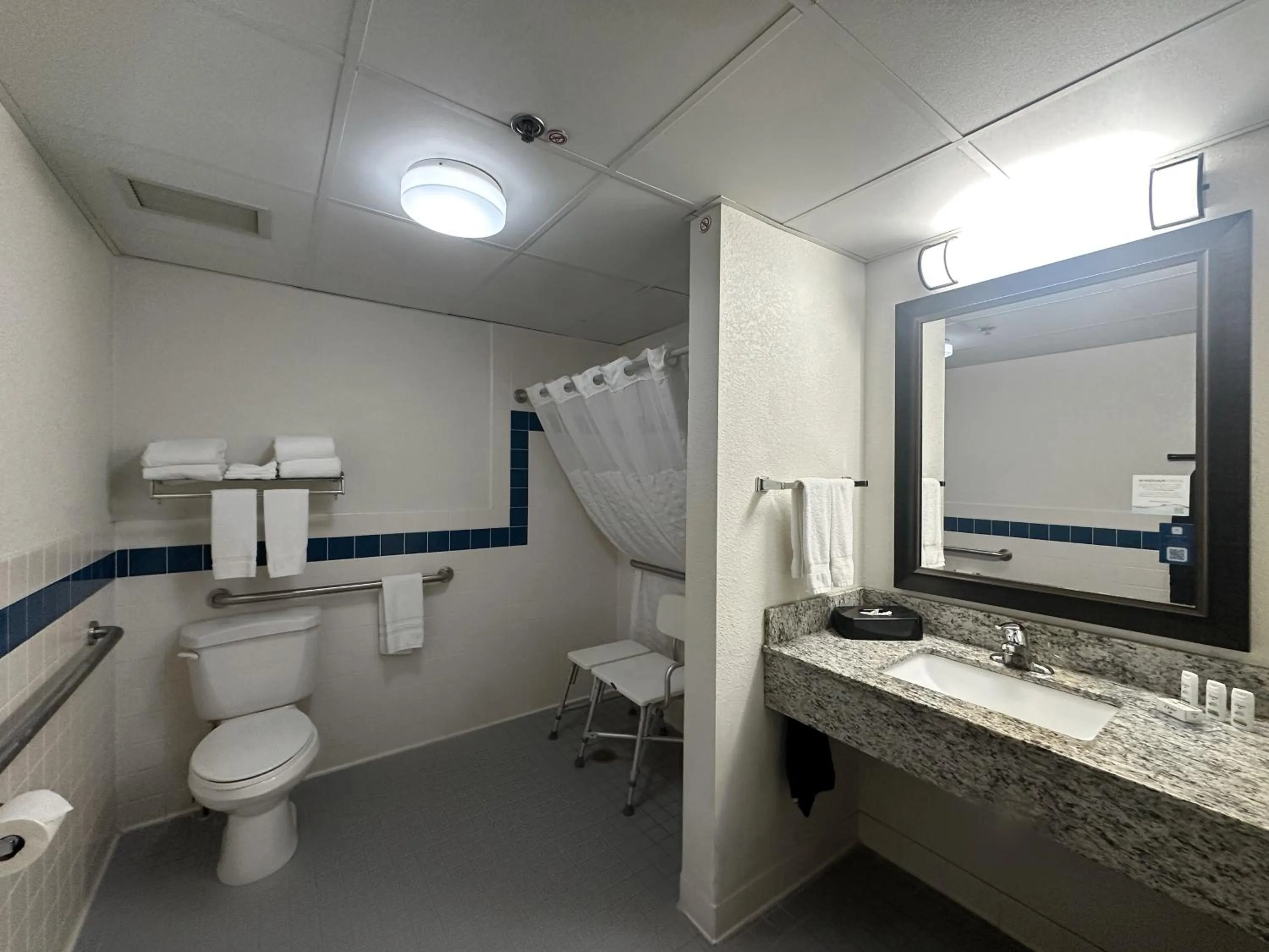 Shower in AmericInn by Wyndham Menominee