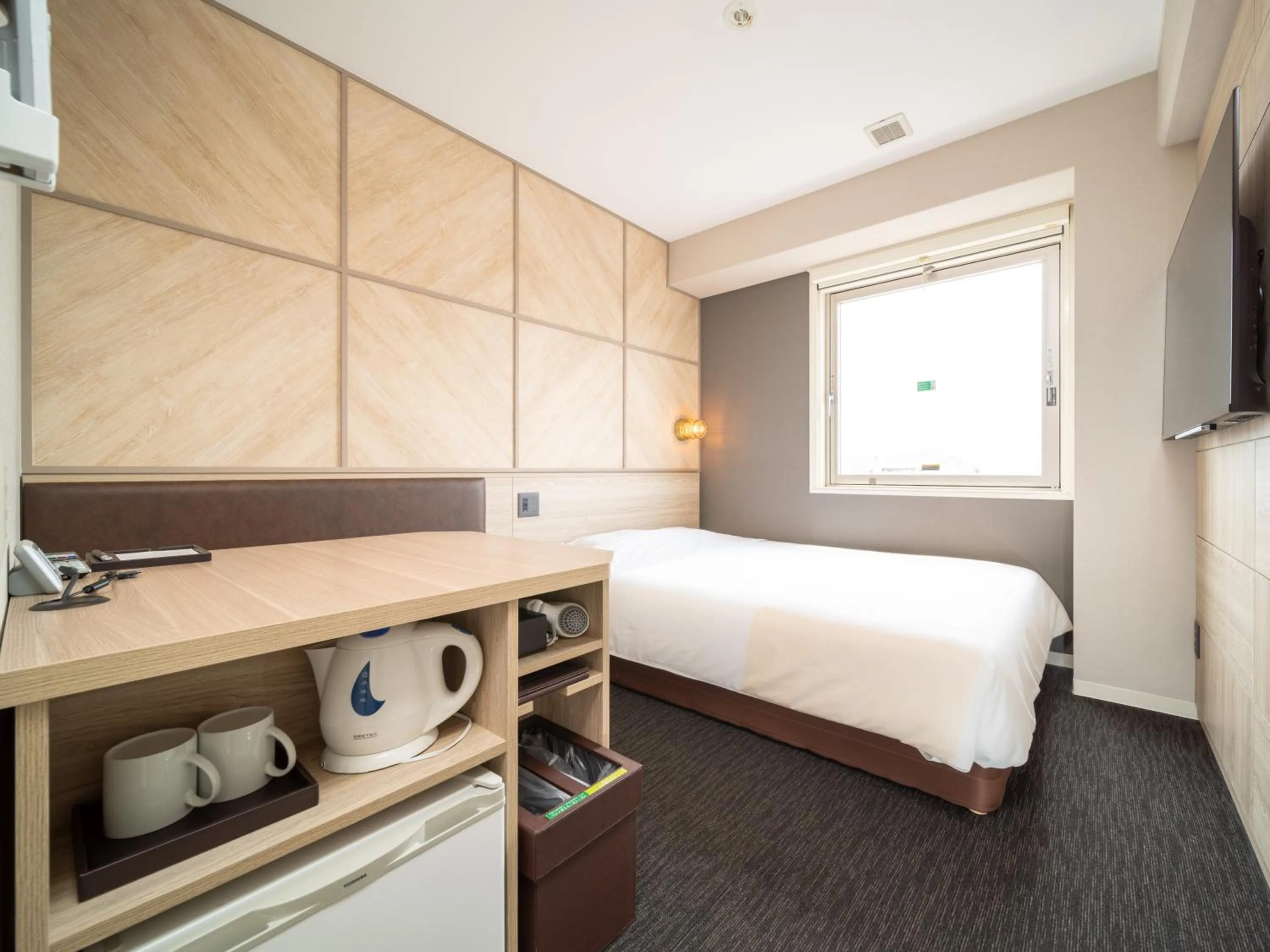 Photo of the whole room, Bed in Super Hotel Tottori Ekimae