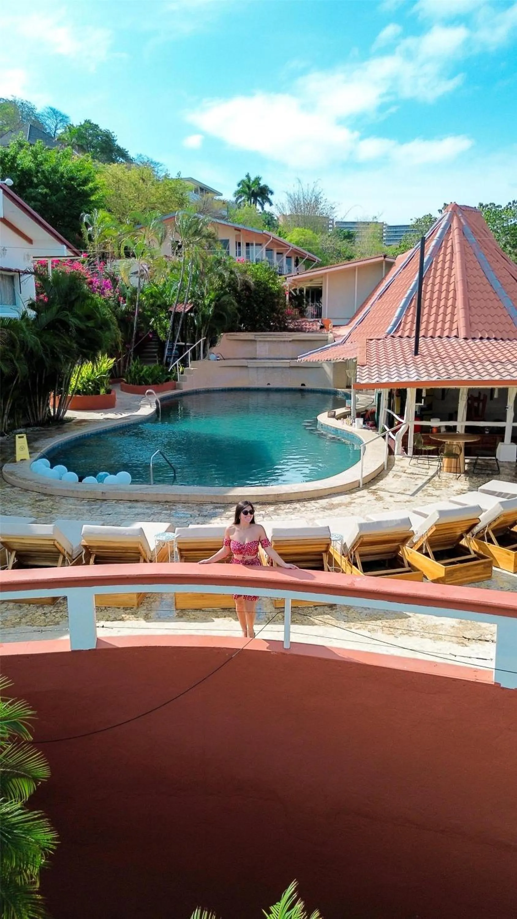 Pool view in Best Western Tamarindo Vista Villas