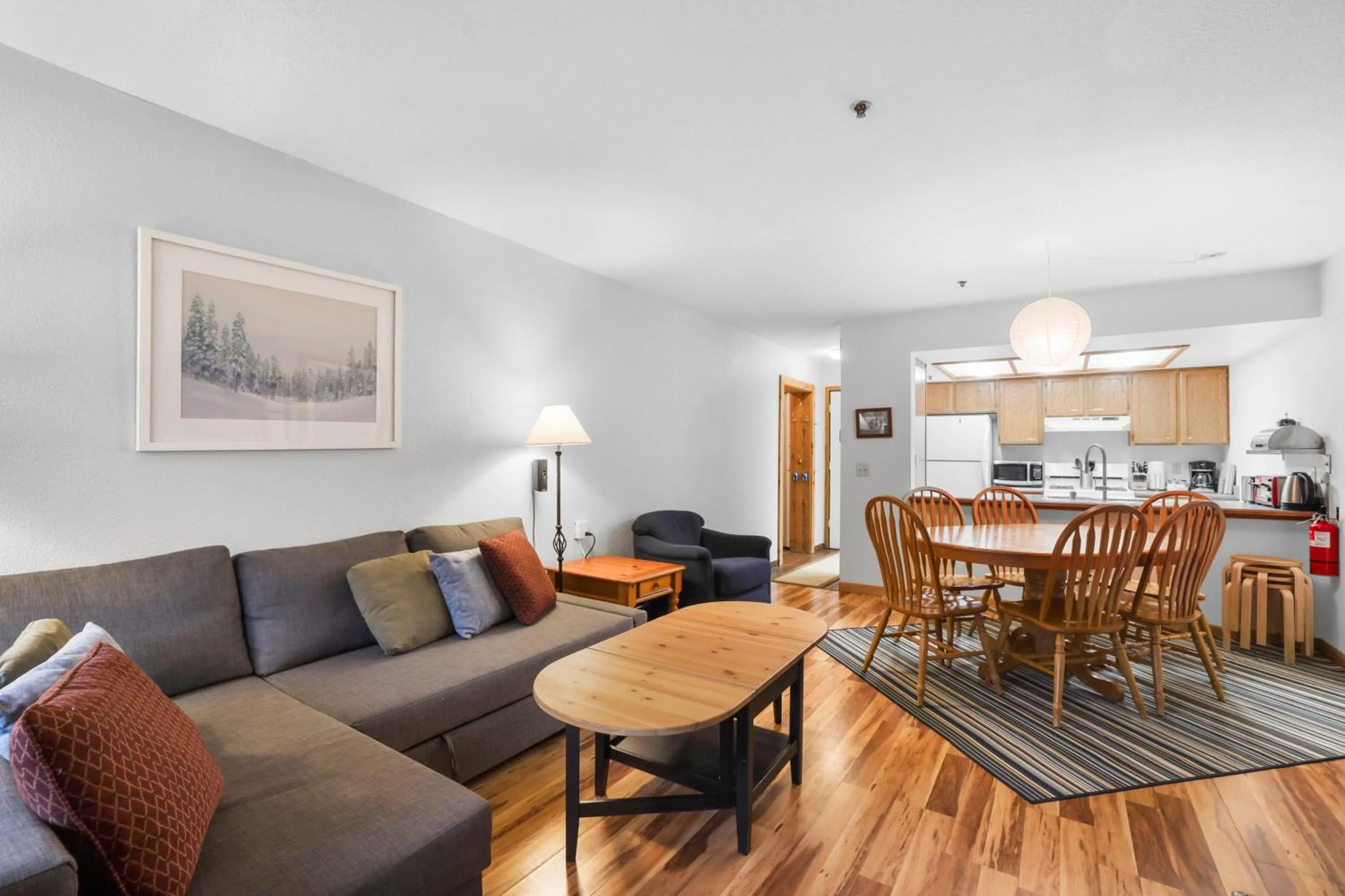 Living room in Kirkwood Mountain Resort by Vail Resorts