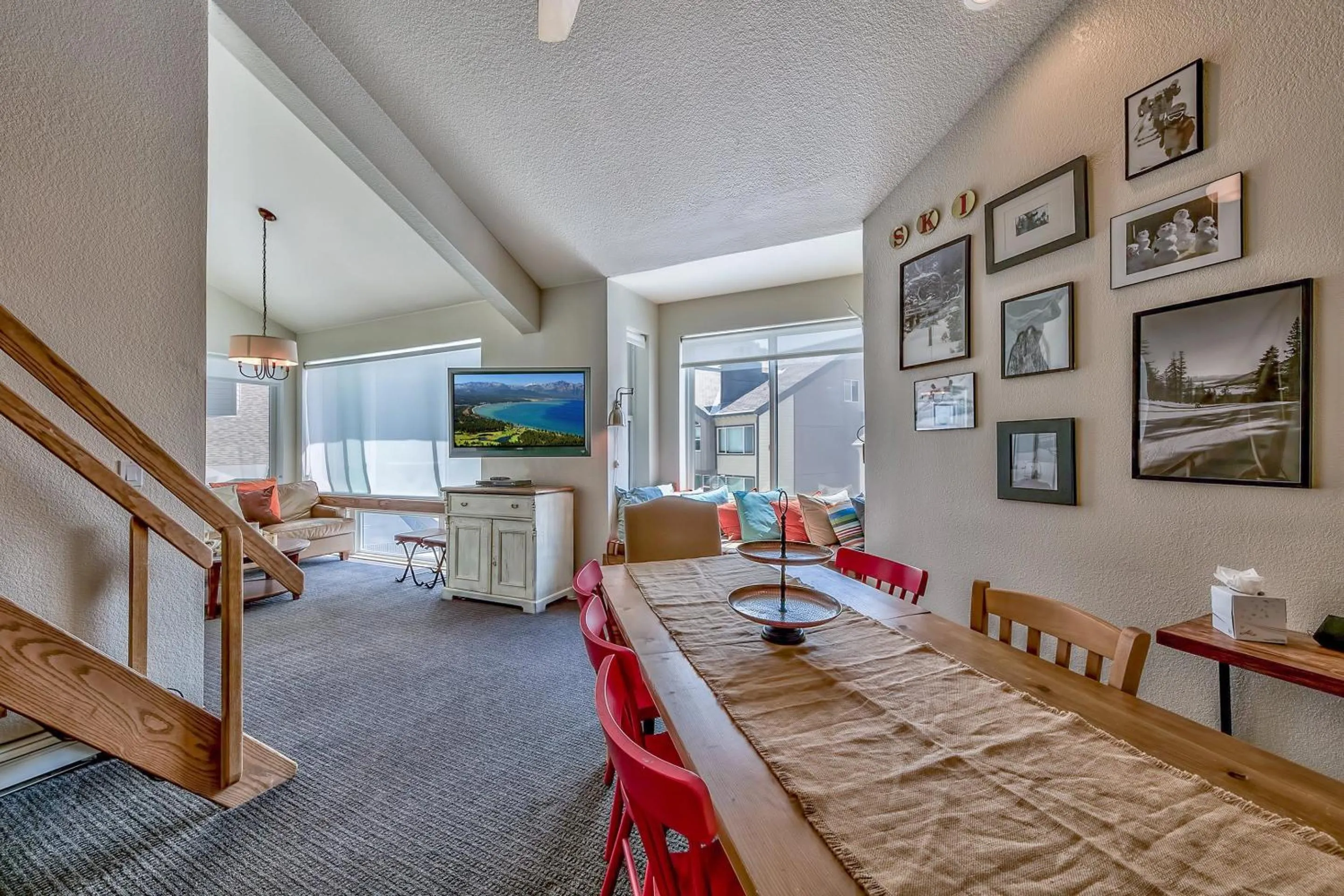 Living room in Kirkwood Mountain Resort by Vail Resorts