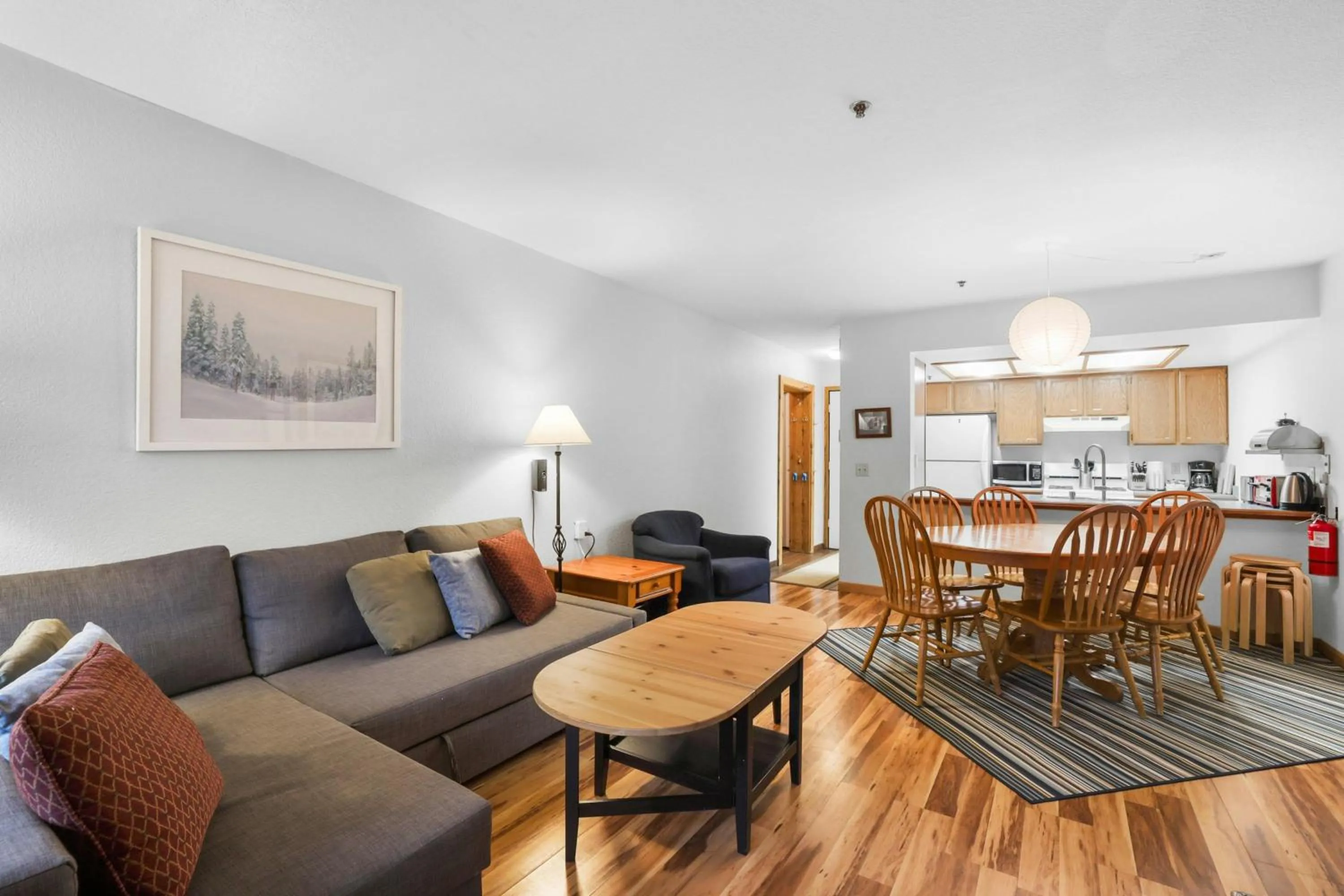 Living room in Kirkwood Mountain Resort by Vail Resorts