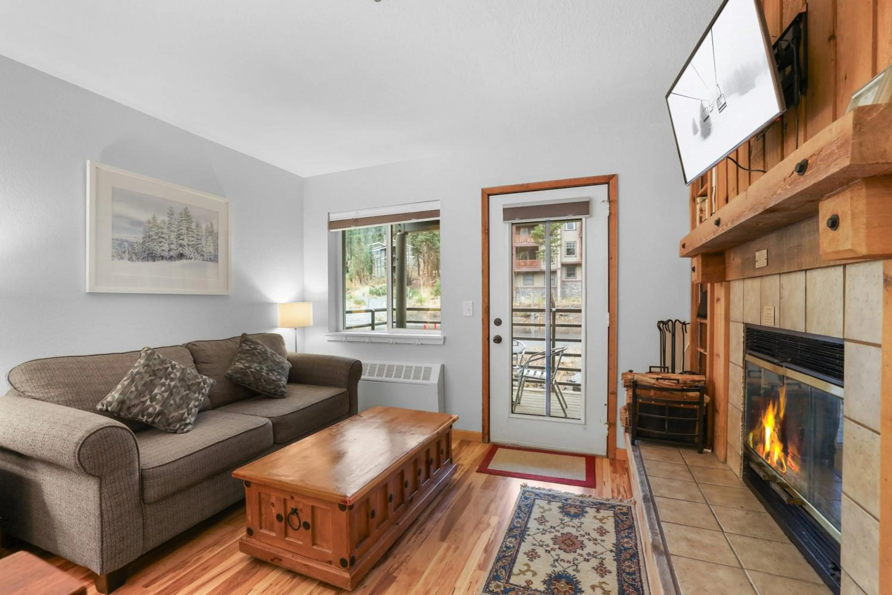 Living room in Kirkwood Mountain Resort by Vail Resorts