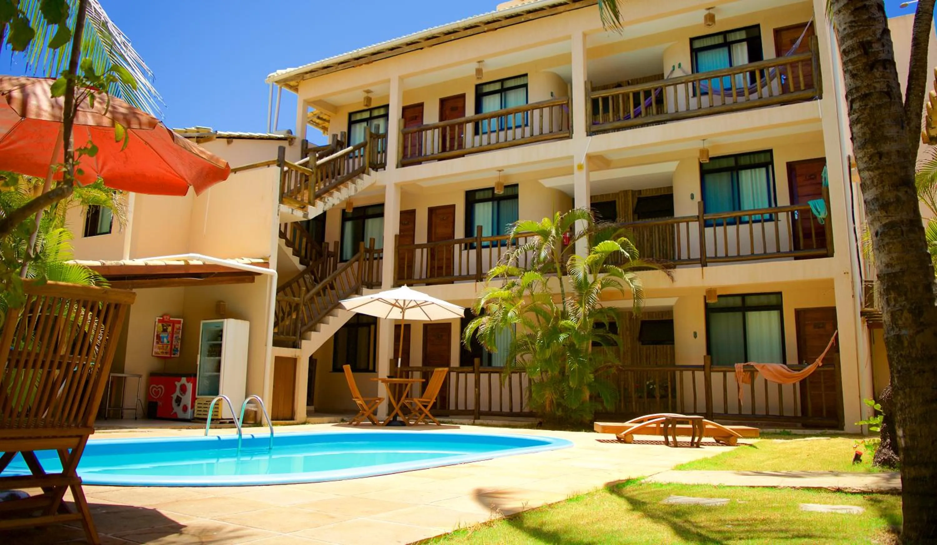 Property building in Pousada Stella Tropical