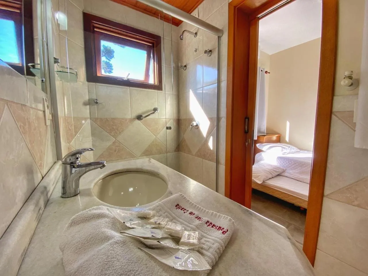 Bathroom in Pousada Flor De Canela