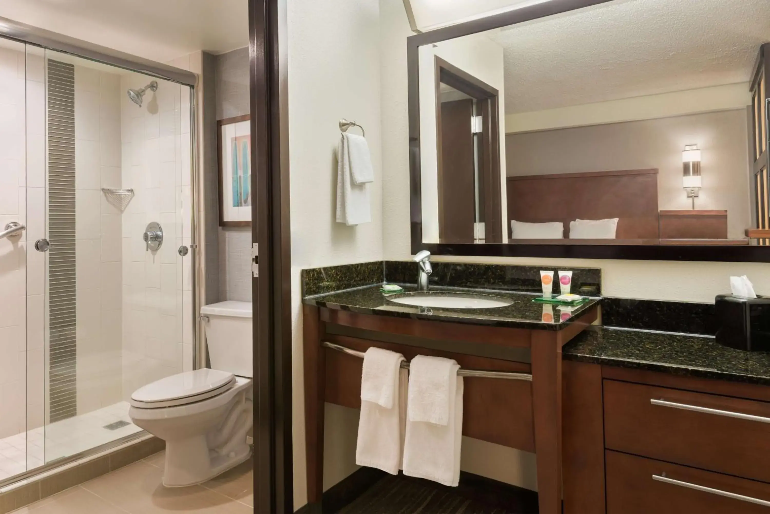 Bathroom in Hyatt Place Ft. Lauderdale/Plantation Bathroom in Hyatt Place Ft. Lauderdale/Plantation