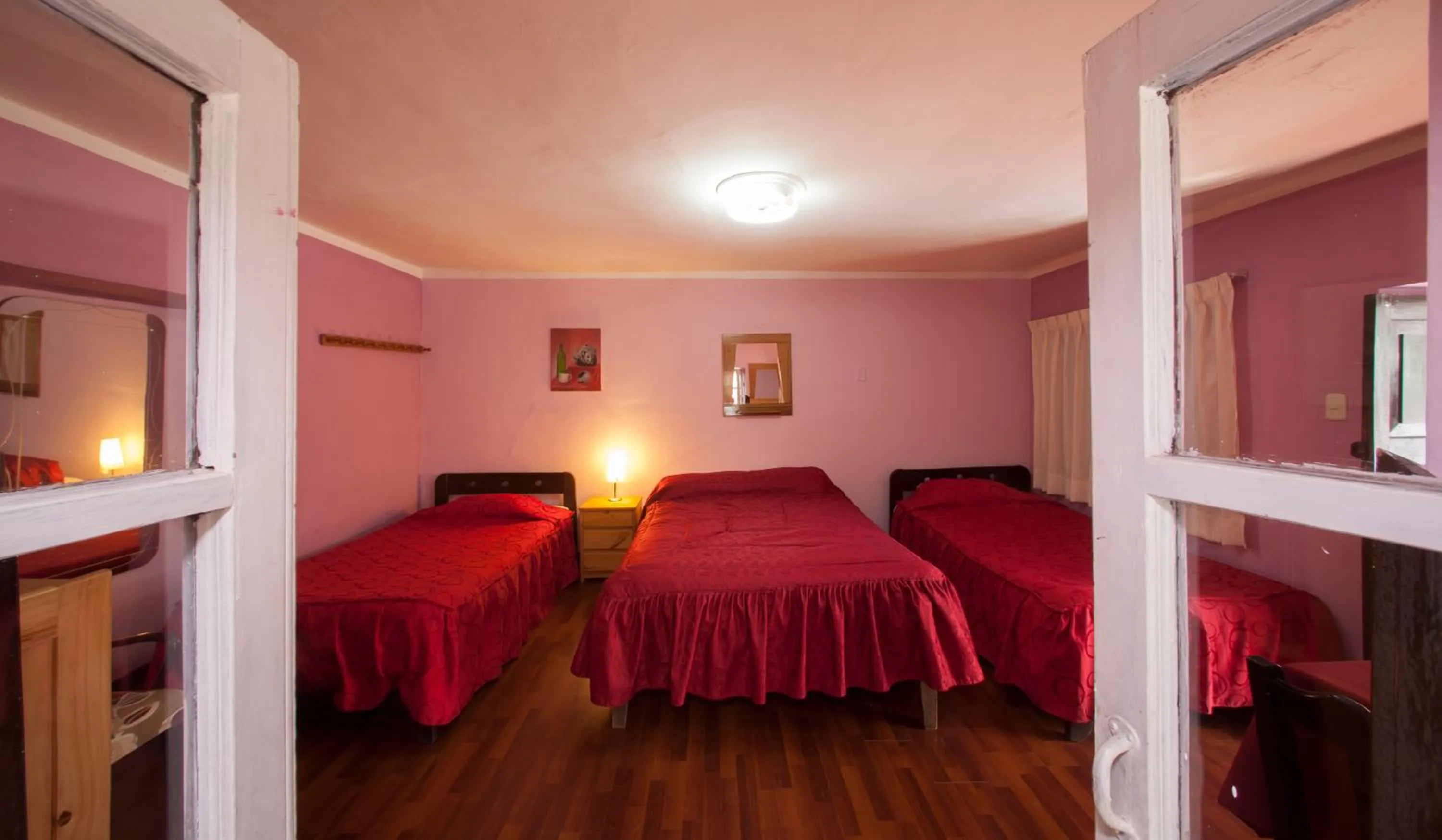 Photo of the whole room, Bed in Casa de Mama Cusco 2-The Ecohouse