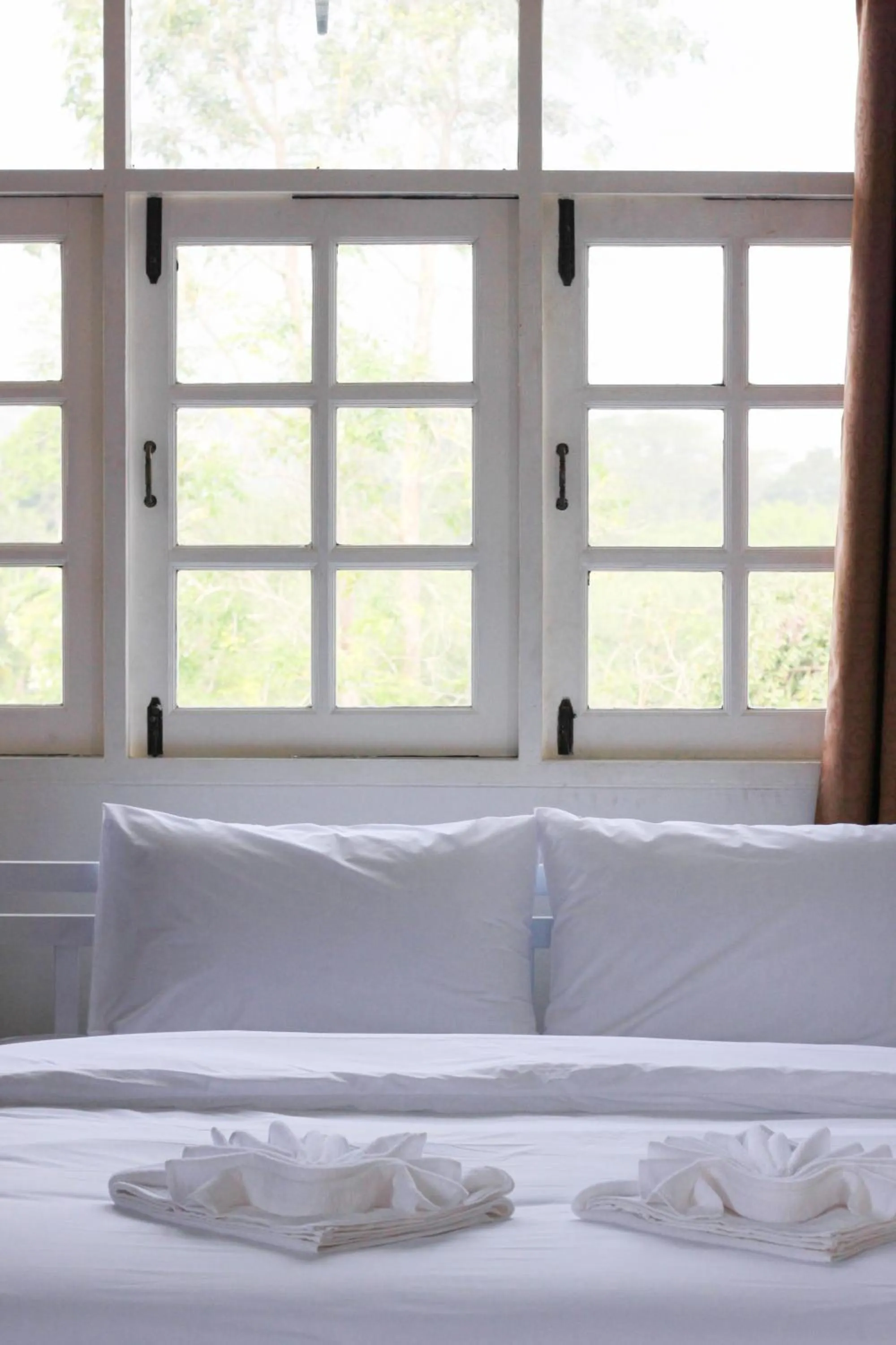 Bed in HOME@HOSTEL KANCHANABURI