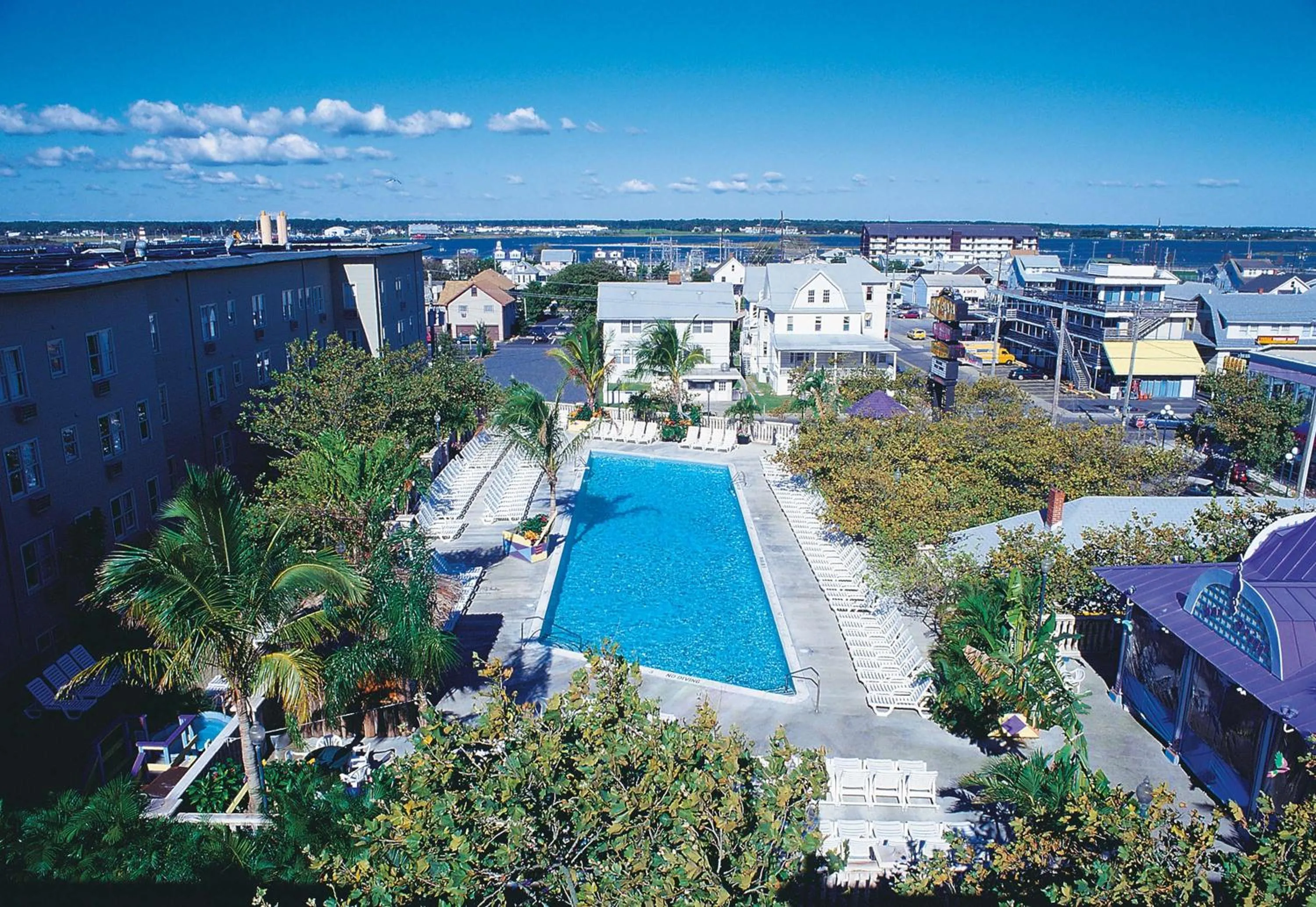 Pool view in Plim Plaza Hotel