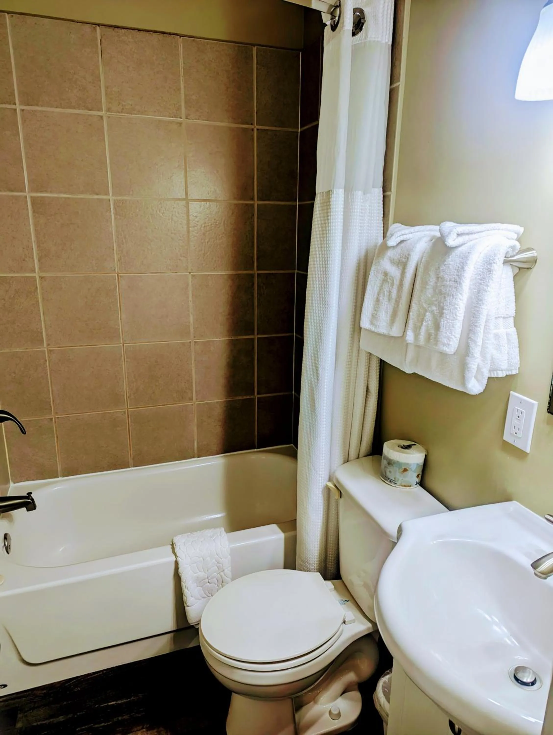 Bathroom in Alpine Inn & Suites