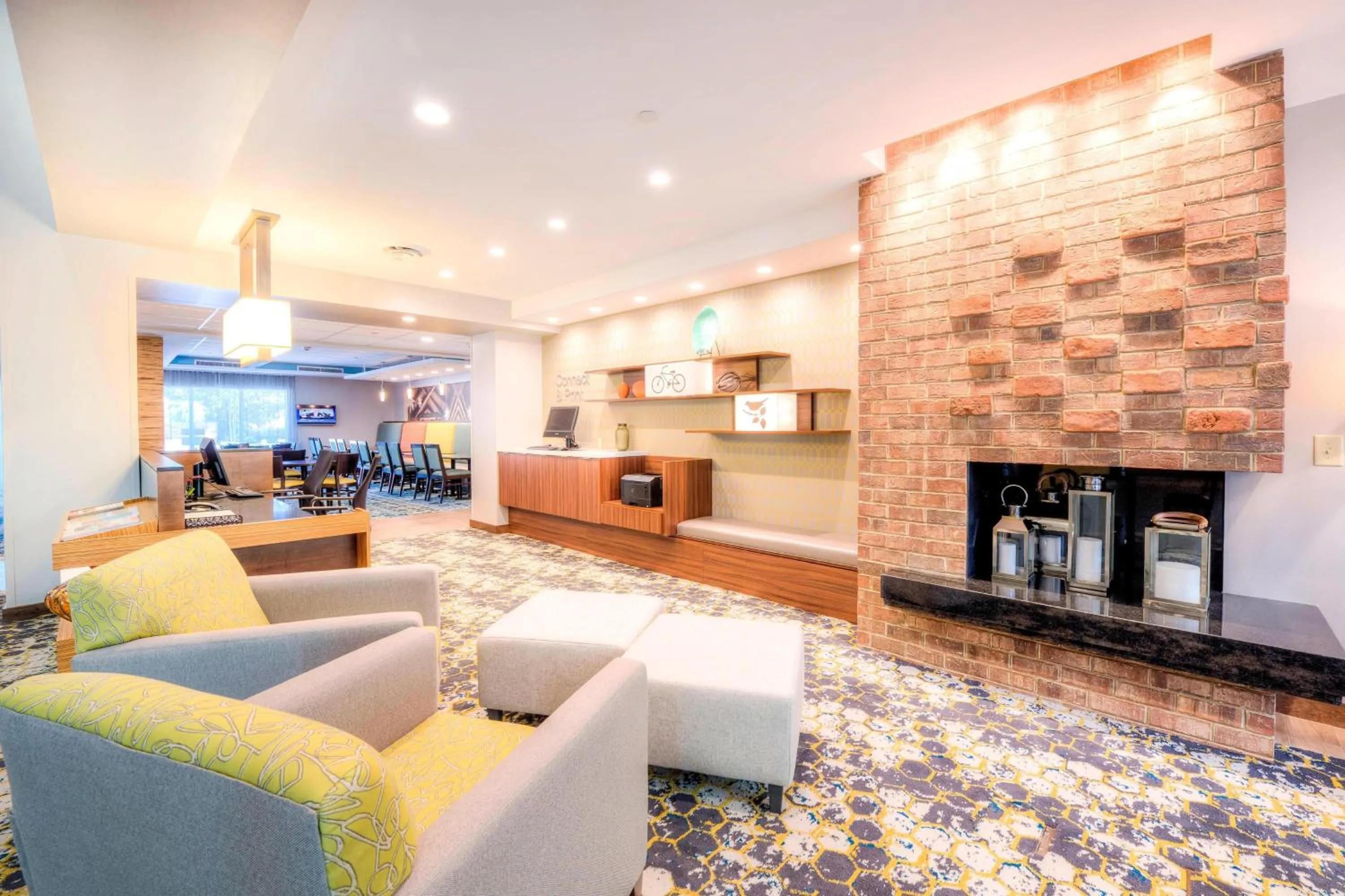 Lobby or reception in Fairfield Inn & Suites by Marriott Winston-Salem Downtown