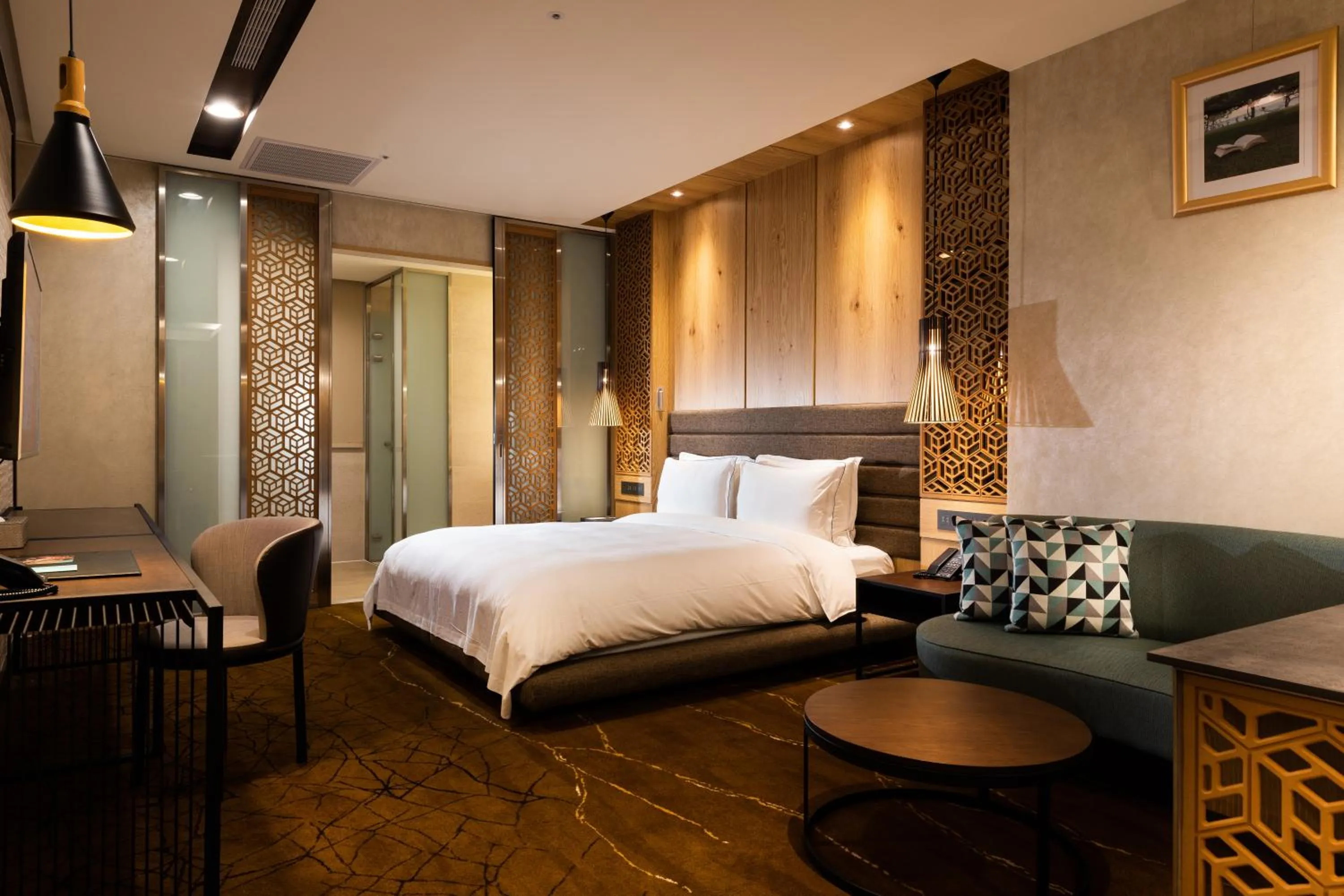 Photo of the whole room, Bed in Hotel Château Anping