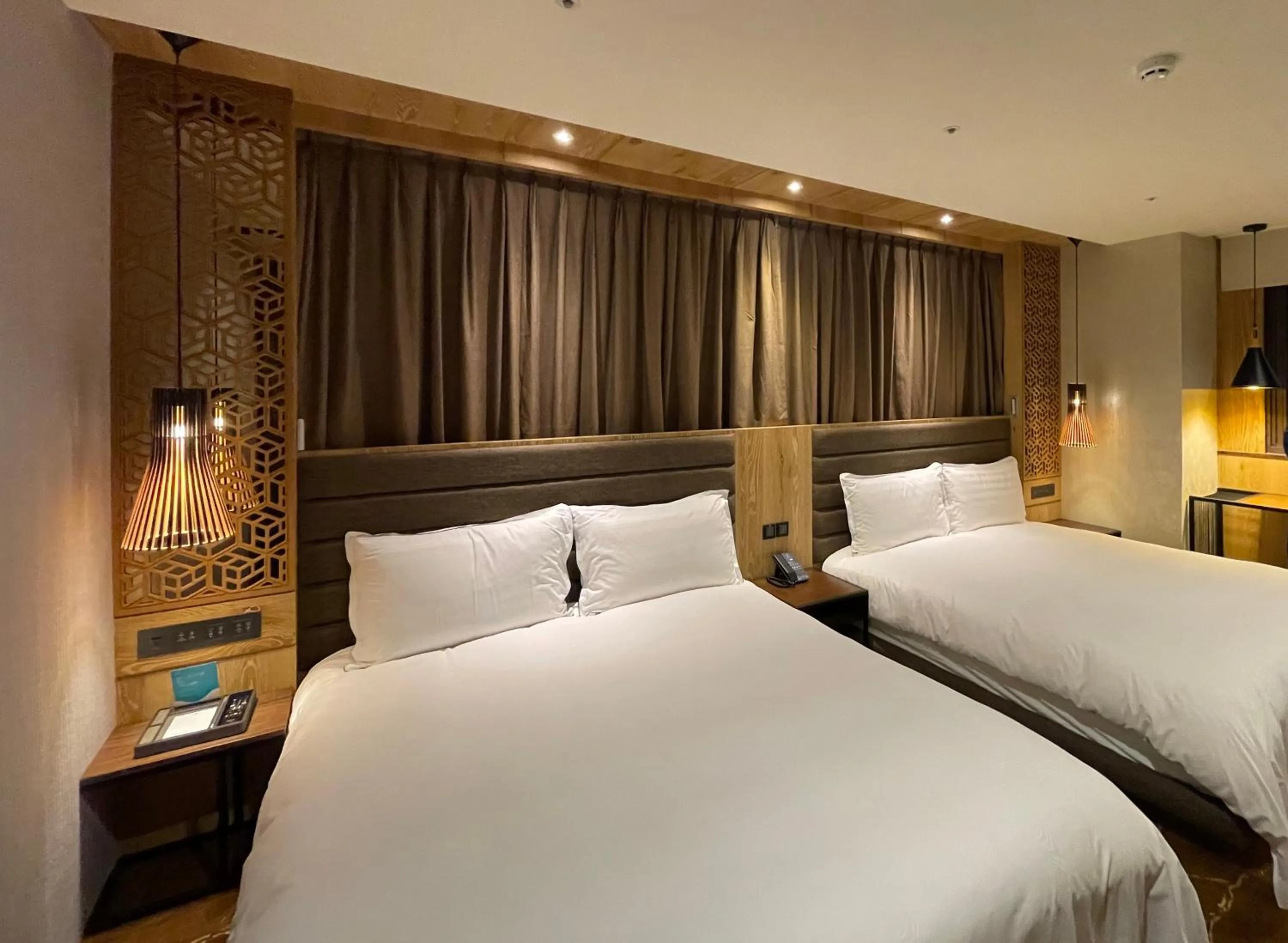 Bed in Hotel Château Anping