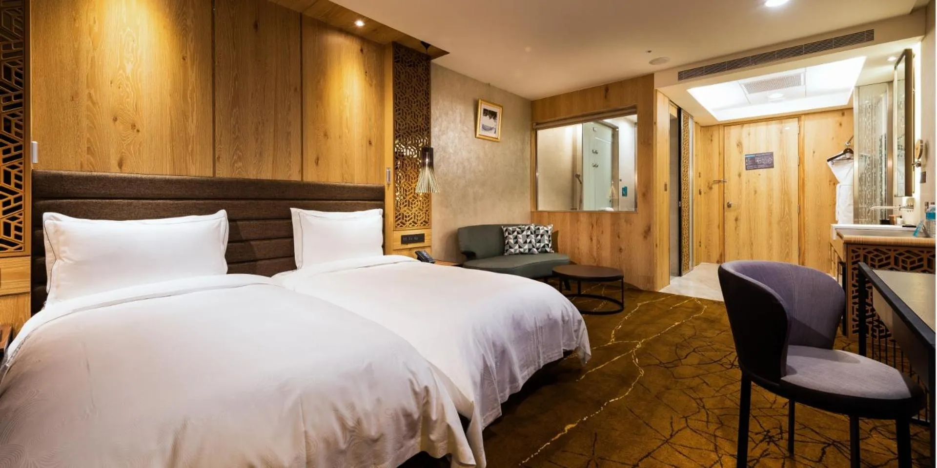 Photo of the whole room, Bed in Hotel Château Anping