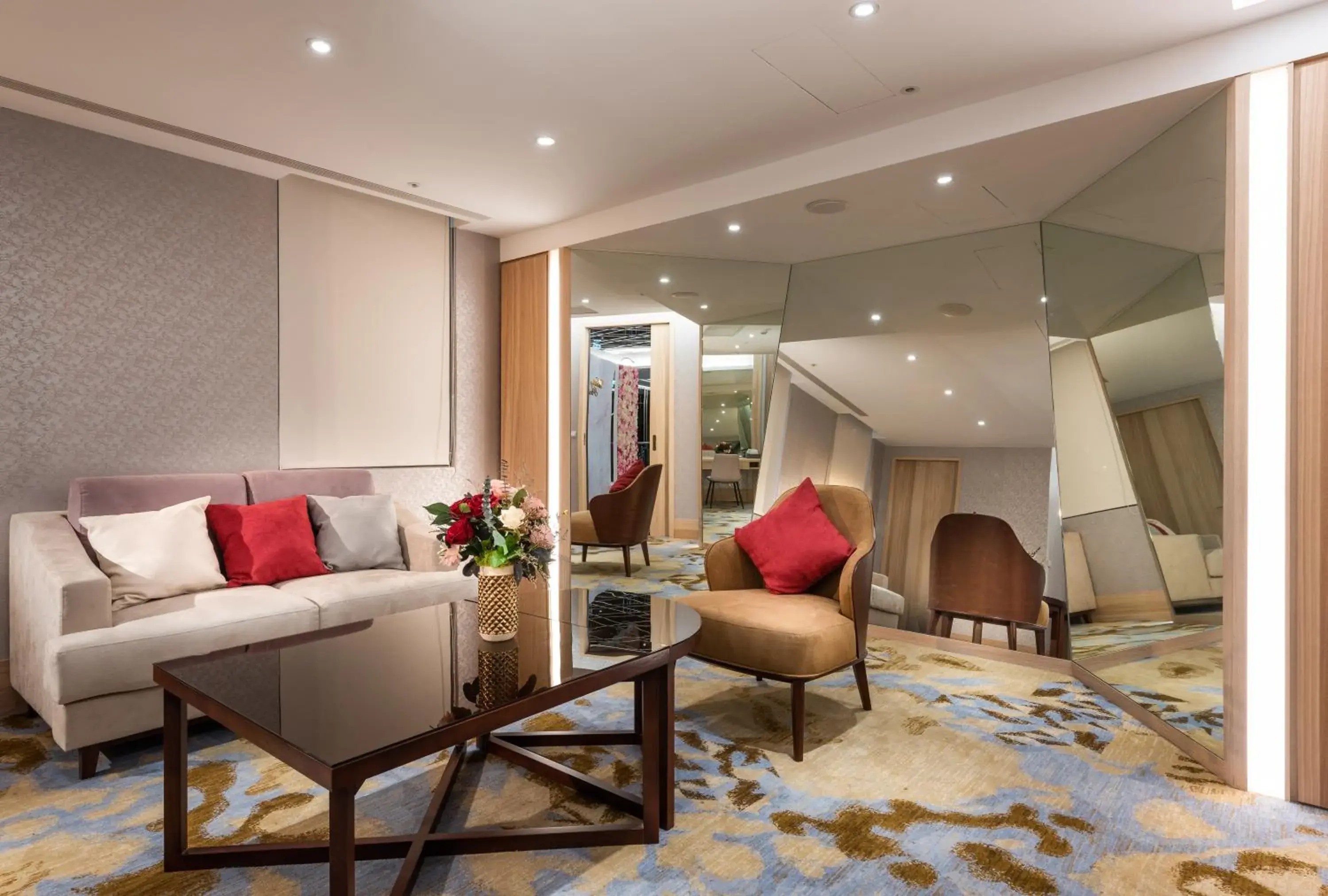 Lounge or bar in Hotel Château Anping Lounge or bar in Hotel Château Anping