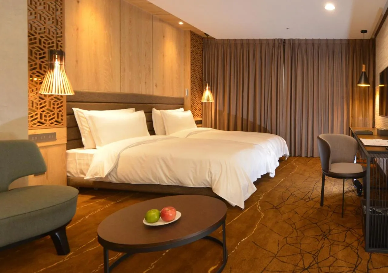 Bed in Hotel Château Anping