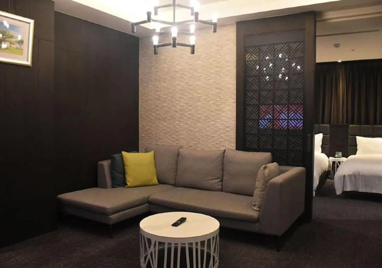 Bed in Hotel Château Anping