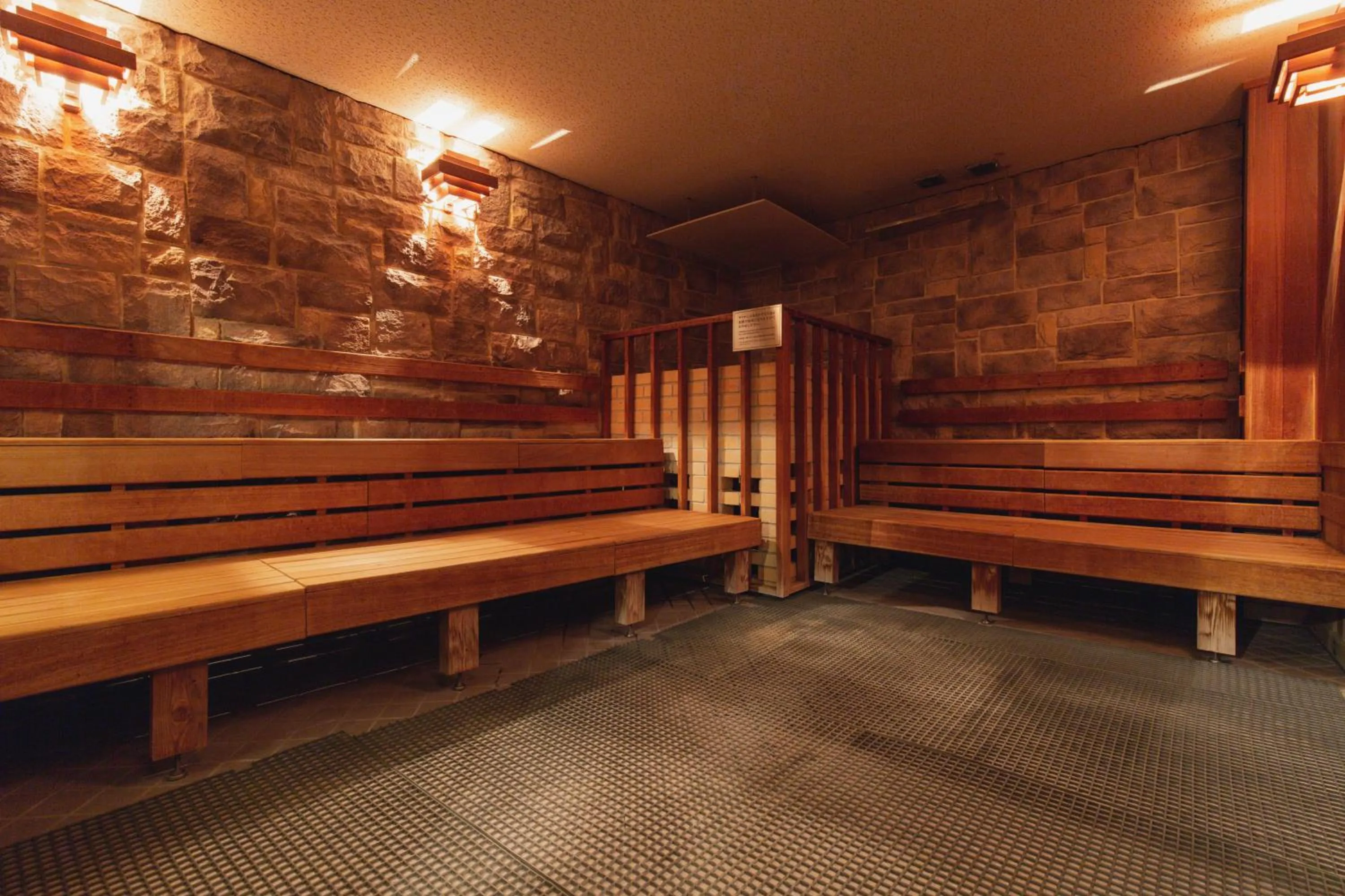 Sauna in EM Wellness Kurashinohakko Lifestyle Resort