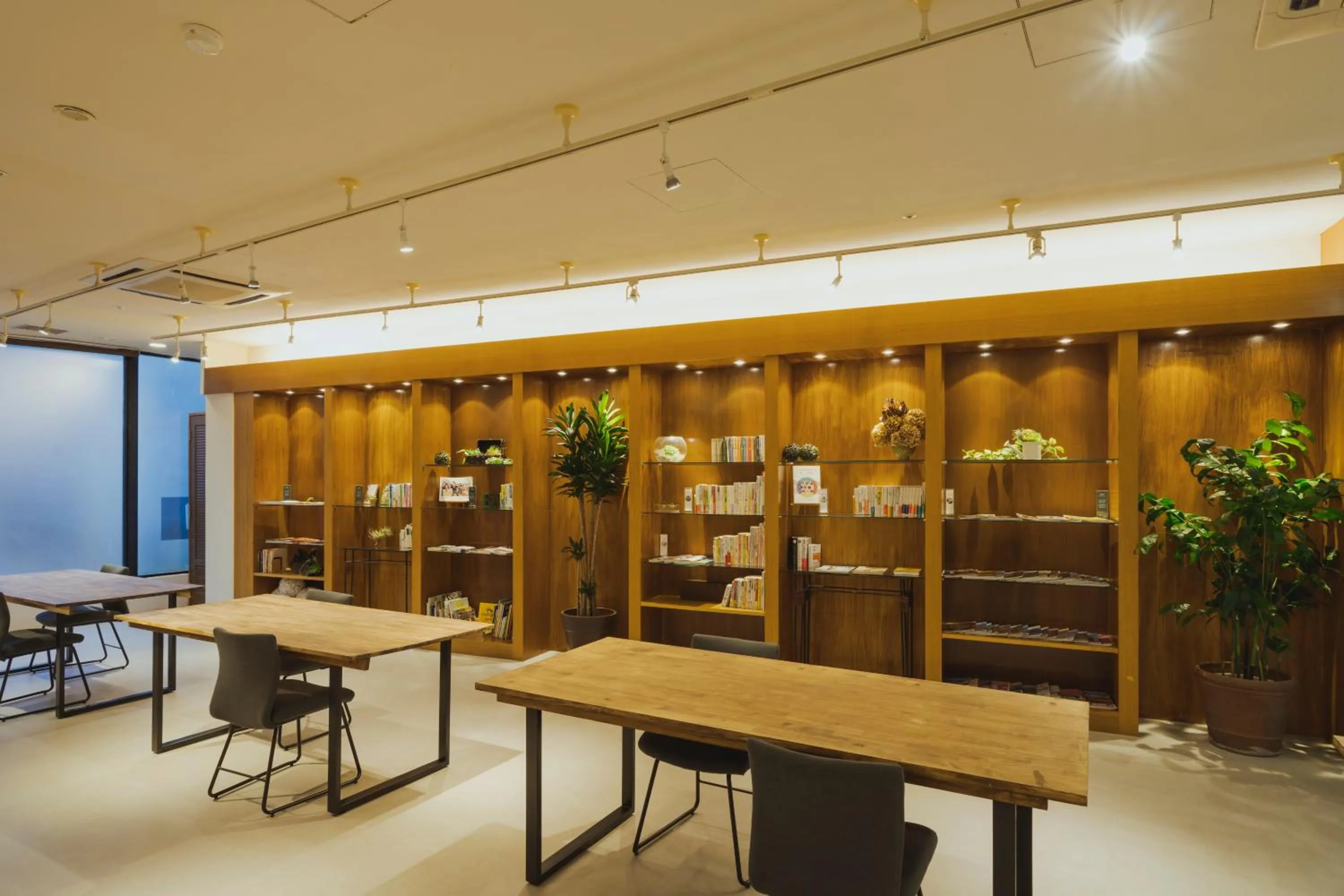 Library in EM Wellness Kurashinohakko Lifestyle Resort