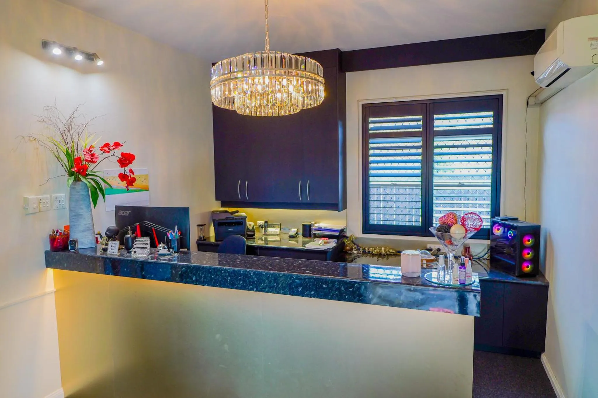 Lobby or reception in Abbotsleigh Motor Inn