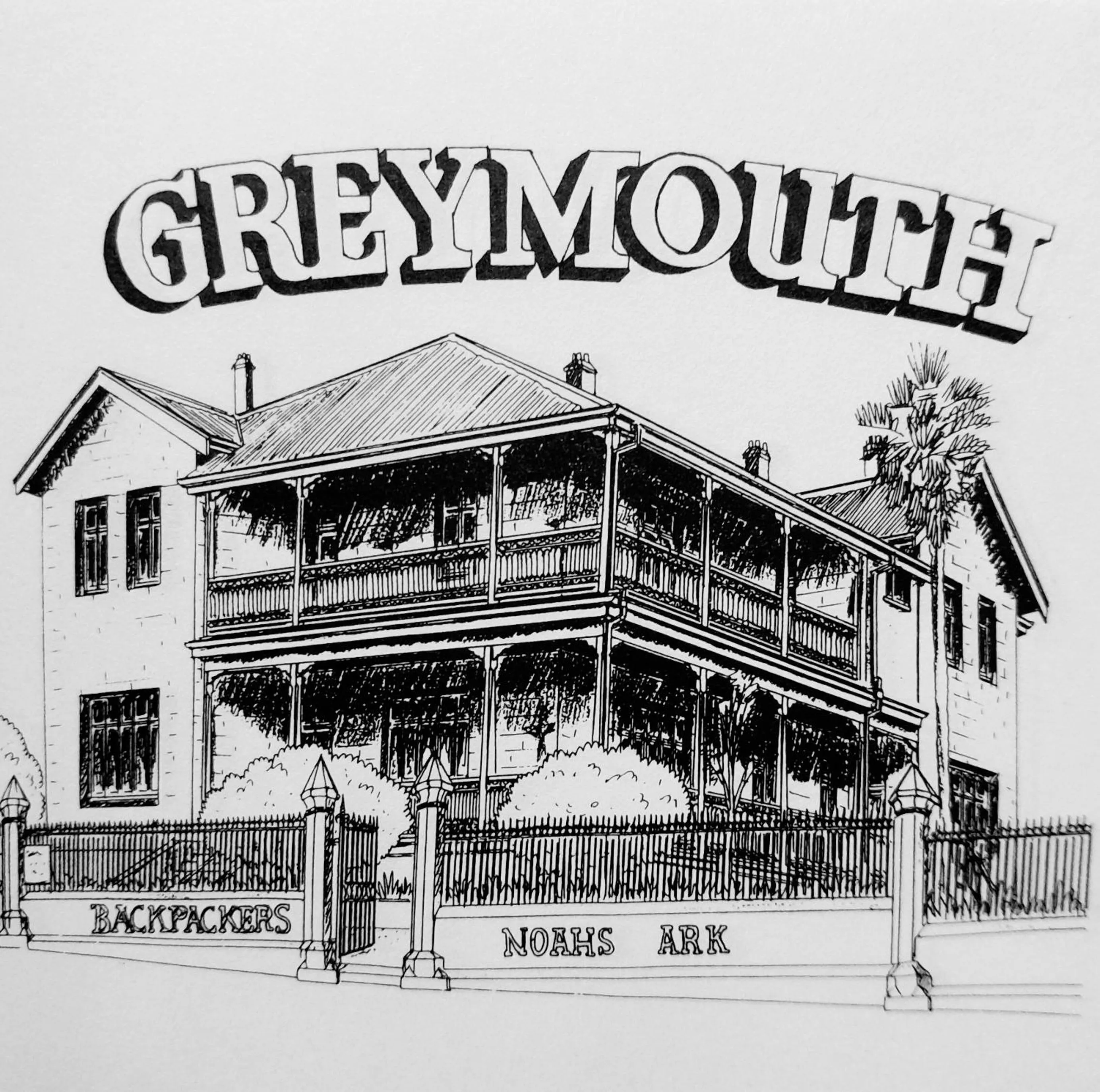 Logo/Certificate/Sign in Noah's Ark Flashpacker