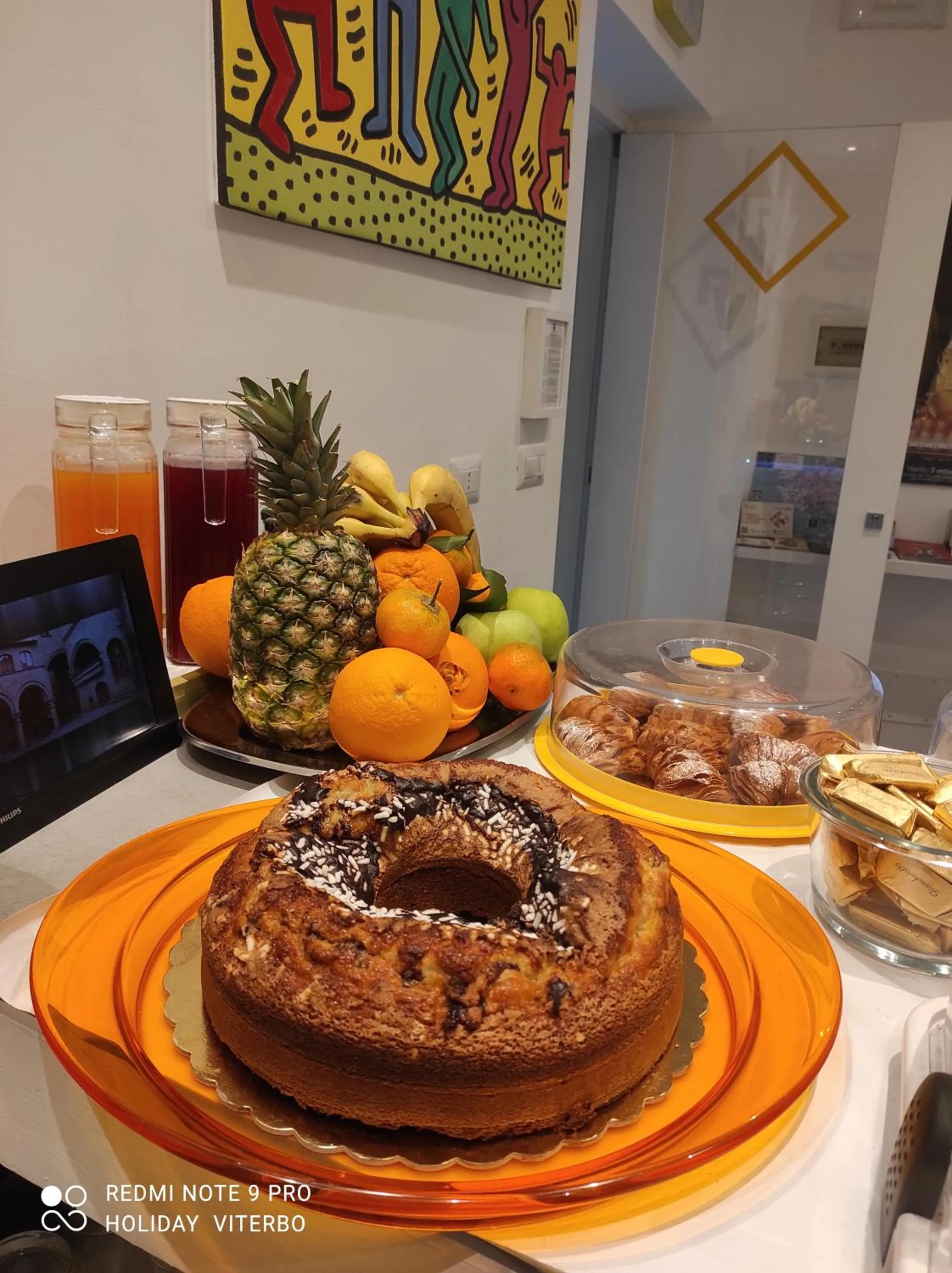 Food in Palazzo Verdi Holiday Viterbo