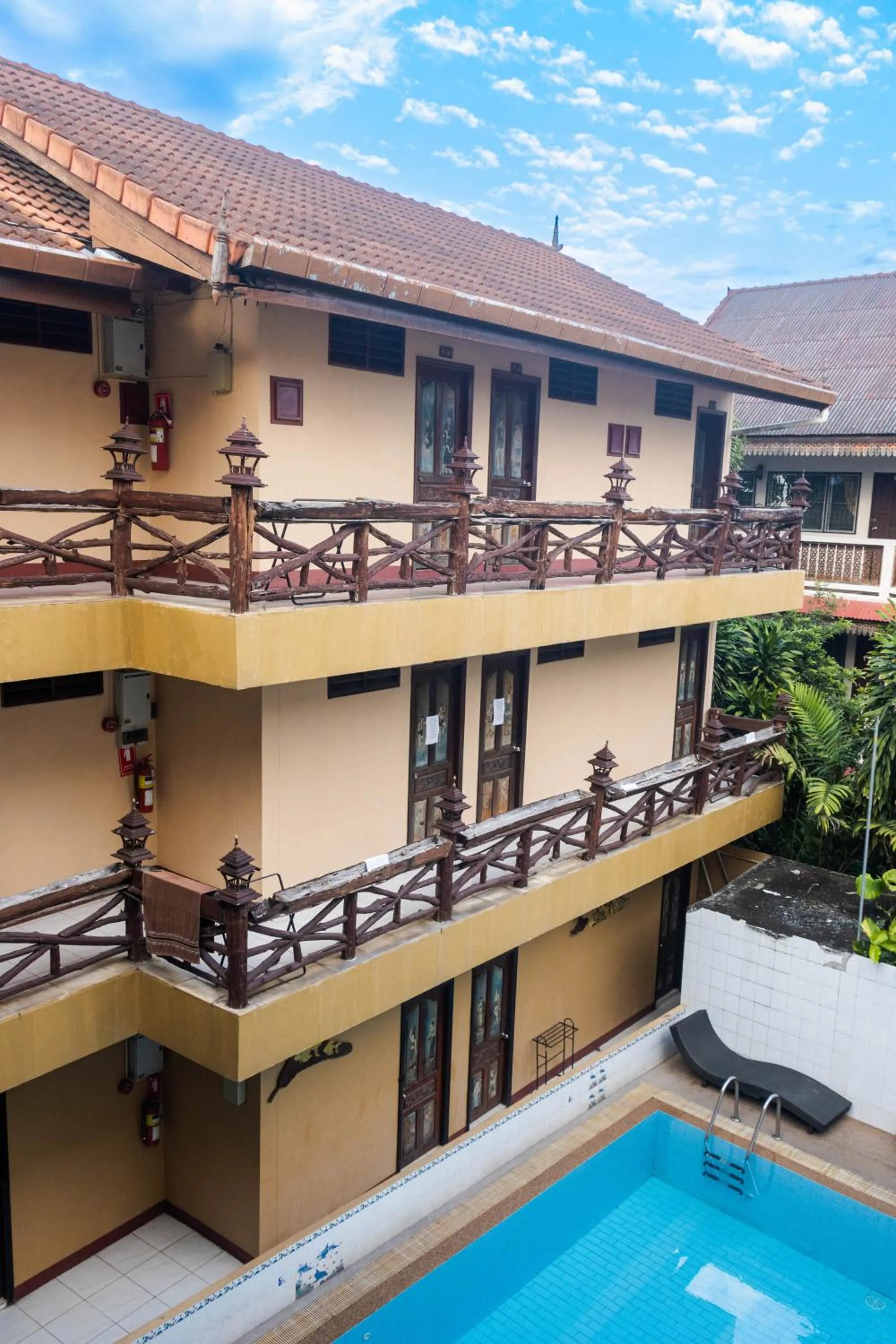 Facade/entrance in S.K. House 1