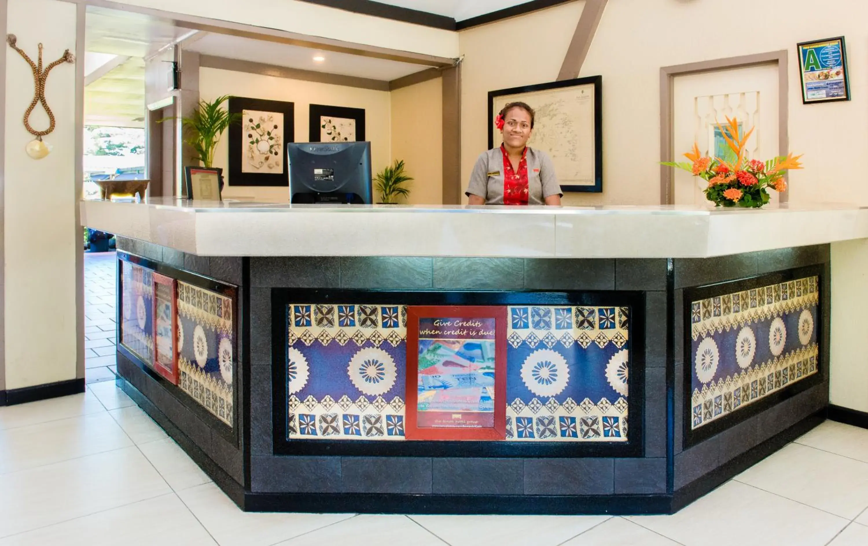 Lobby or reception in Tanoa Skylodge Hotel Lobby or reception in Tanoa Skylodge Hotel