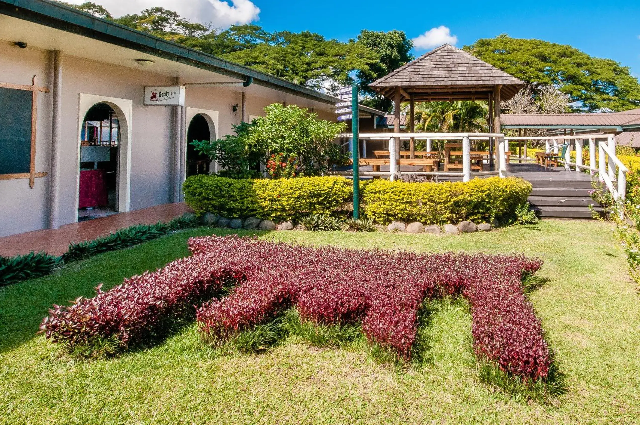 Facade/entrance in Tanoa Skylodge Hotel Facade/entrance in Tanoa Skylodge Hotel