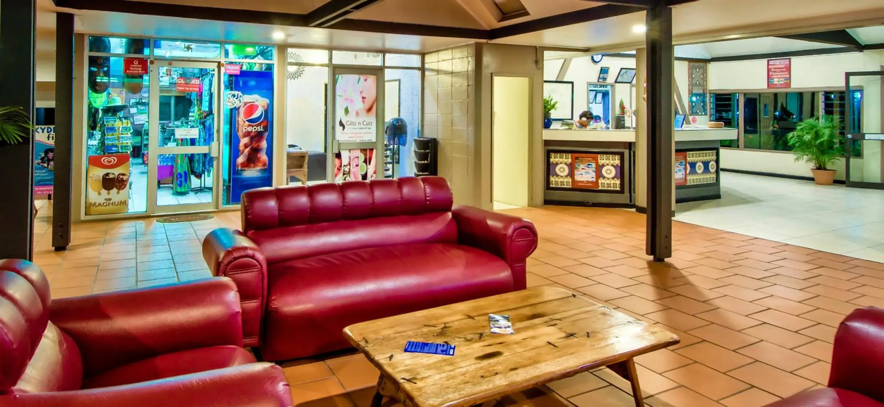 Lobby or reception in Tanoa Skylodge Hotel Lobby or reception in Tanoa Skylodge Hotel