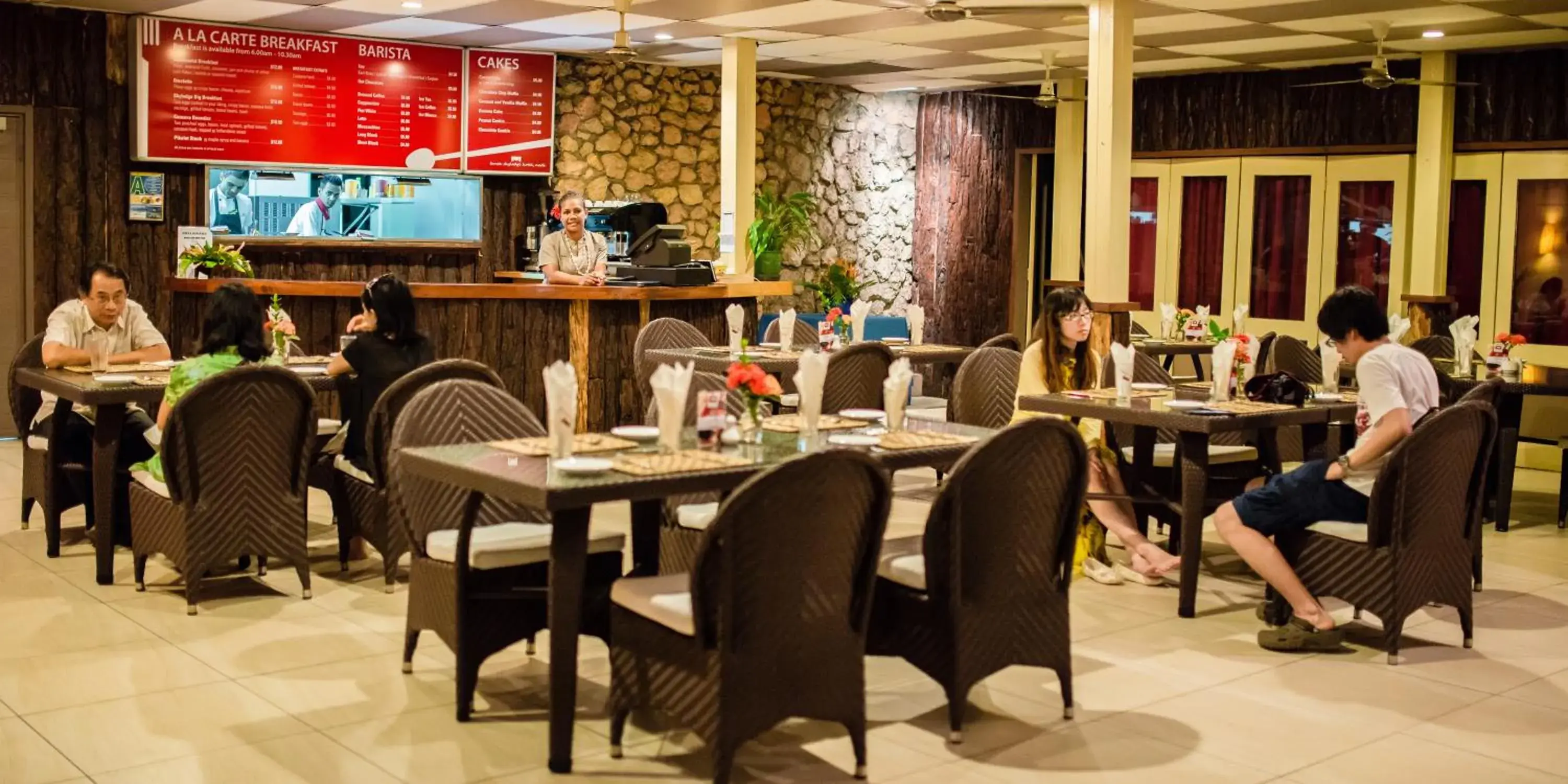 Restaurant/places to eat in Tanoa Skylodge Hotel Restaurant/places to eat in Tanoa Skylodge Hotel