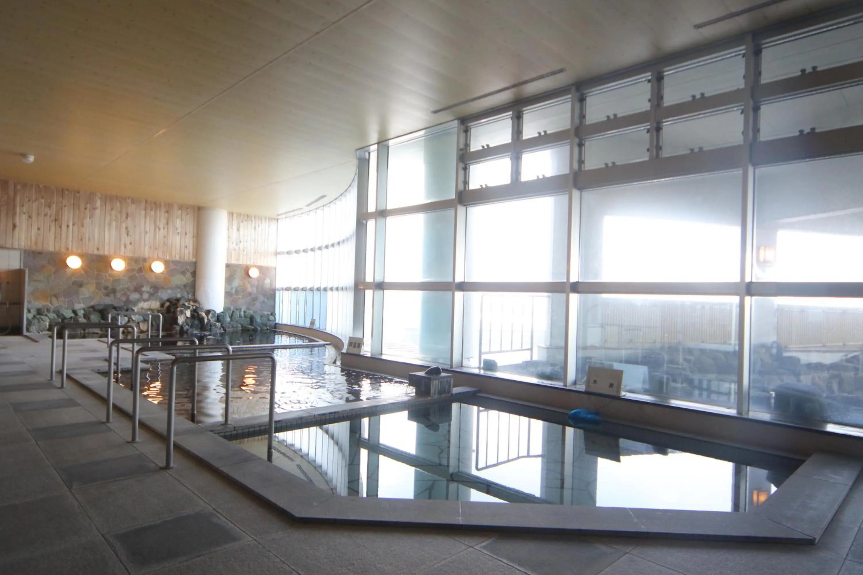 Hot Spring Bath in Teshio Onsen Yubae