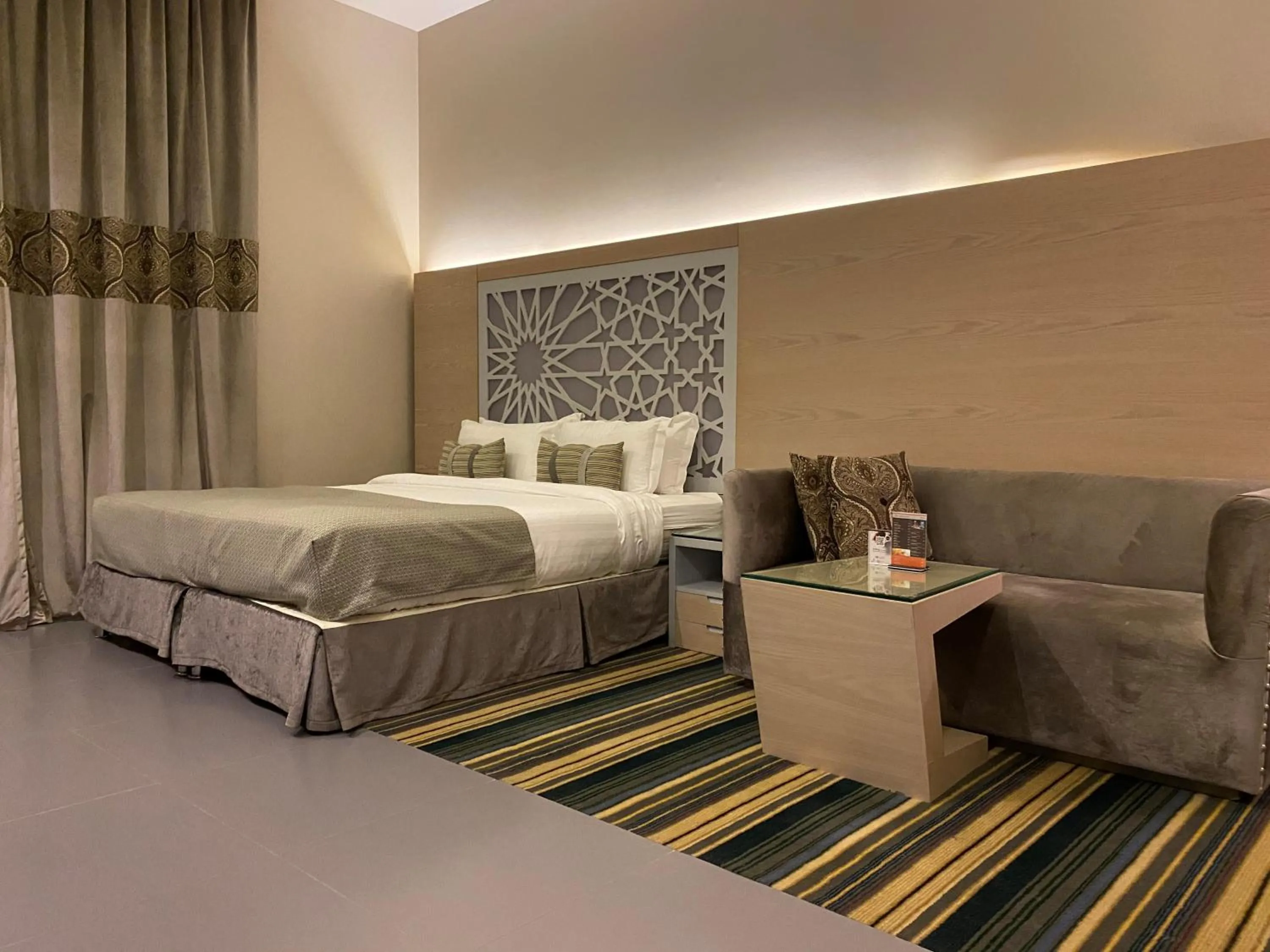 Photo of the whole room, Bed in Ewaa Express Hotel - Al Hamra